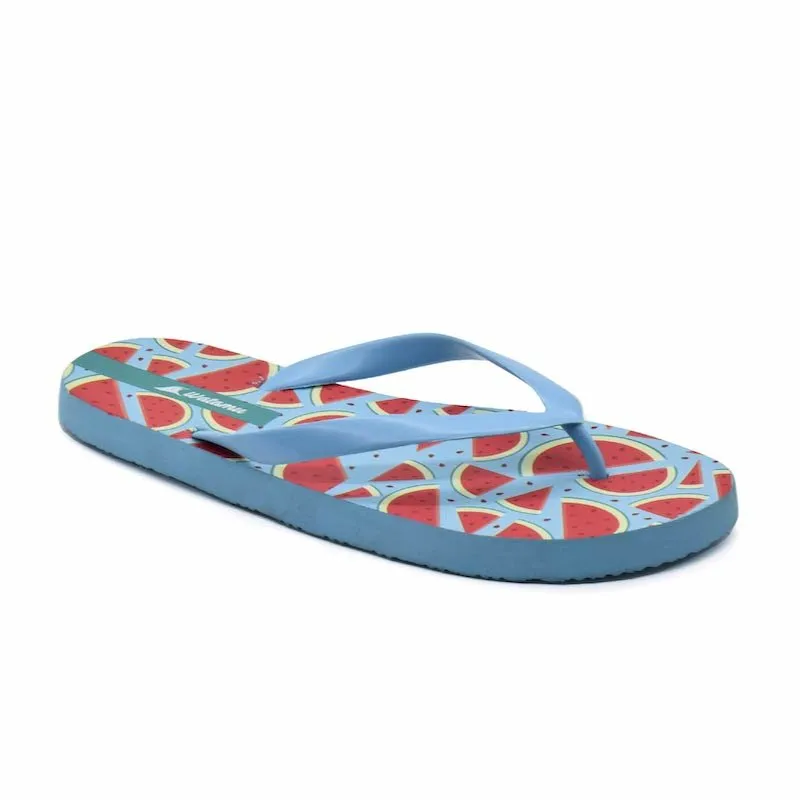 Digital Slippers Ladies - Watermelon Blue