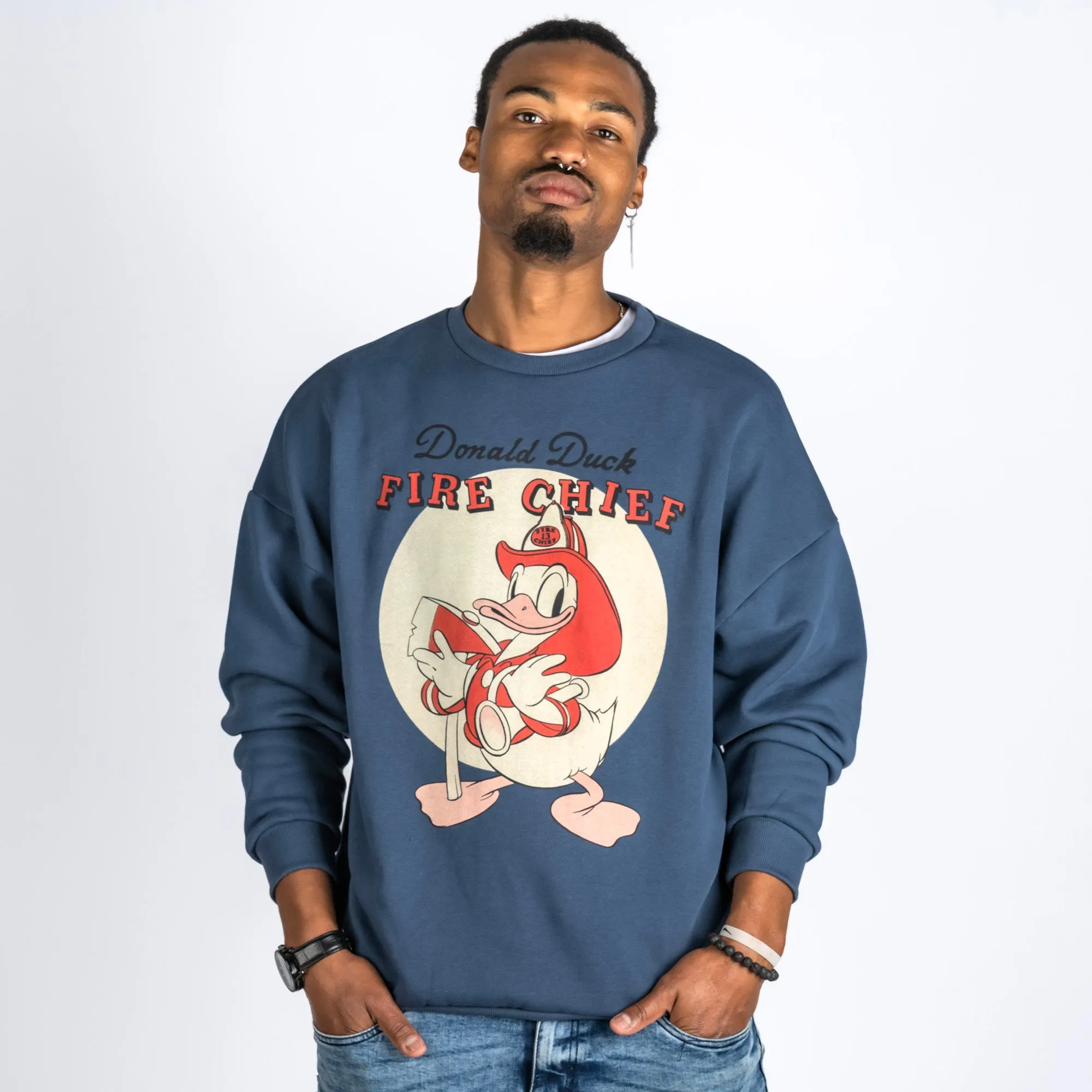 Donald Fire Chief Sweater