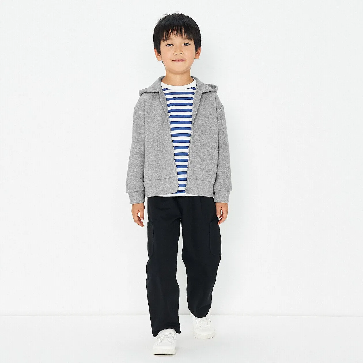 Double Knitted Zip Up Jacket (5-14Y)