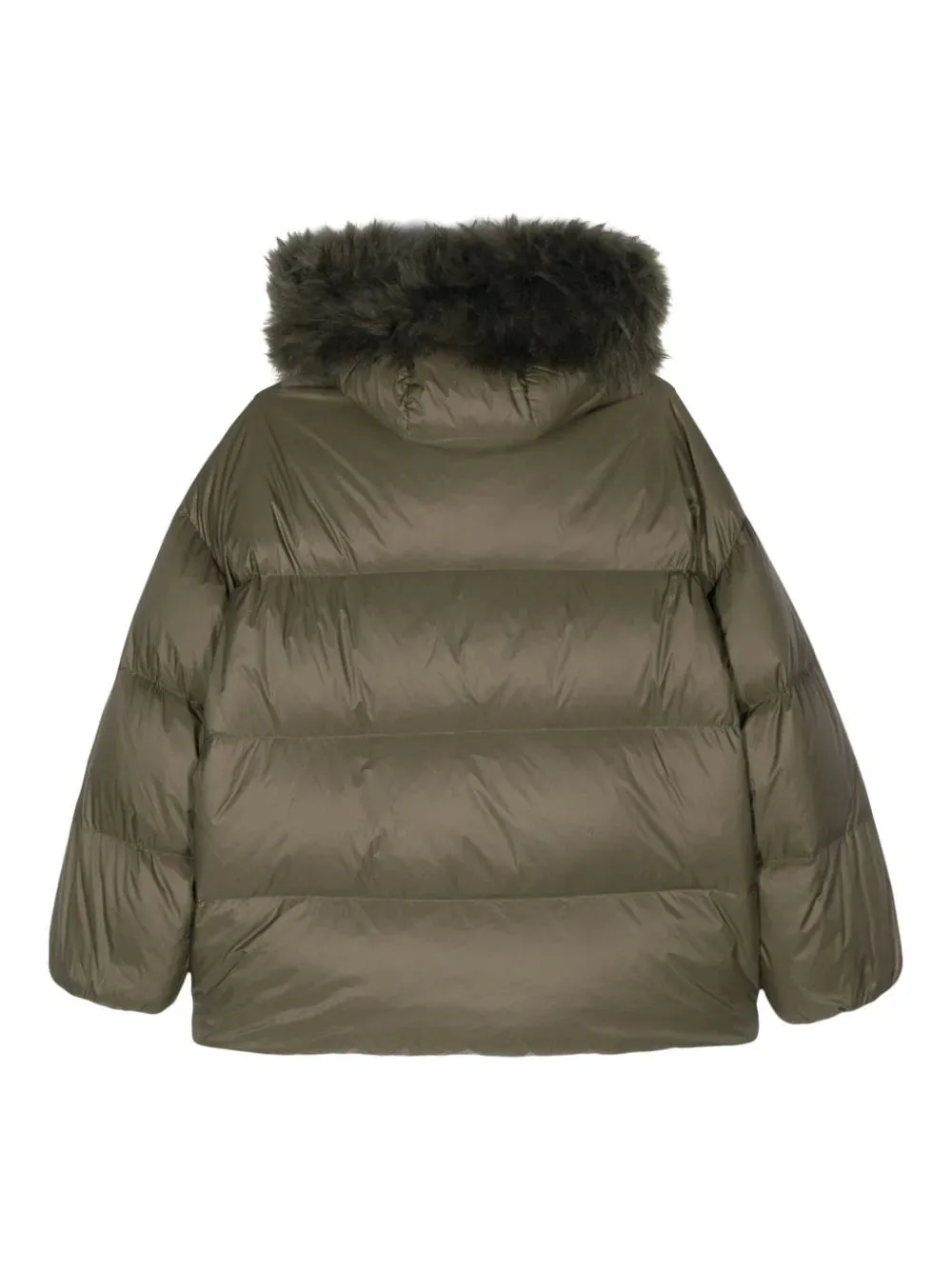 Doudoune Coat in Hunter Green