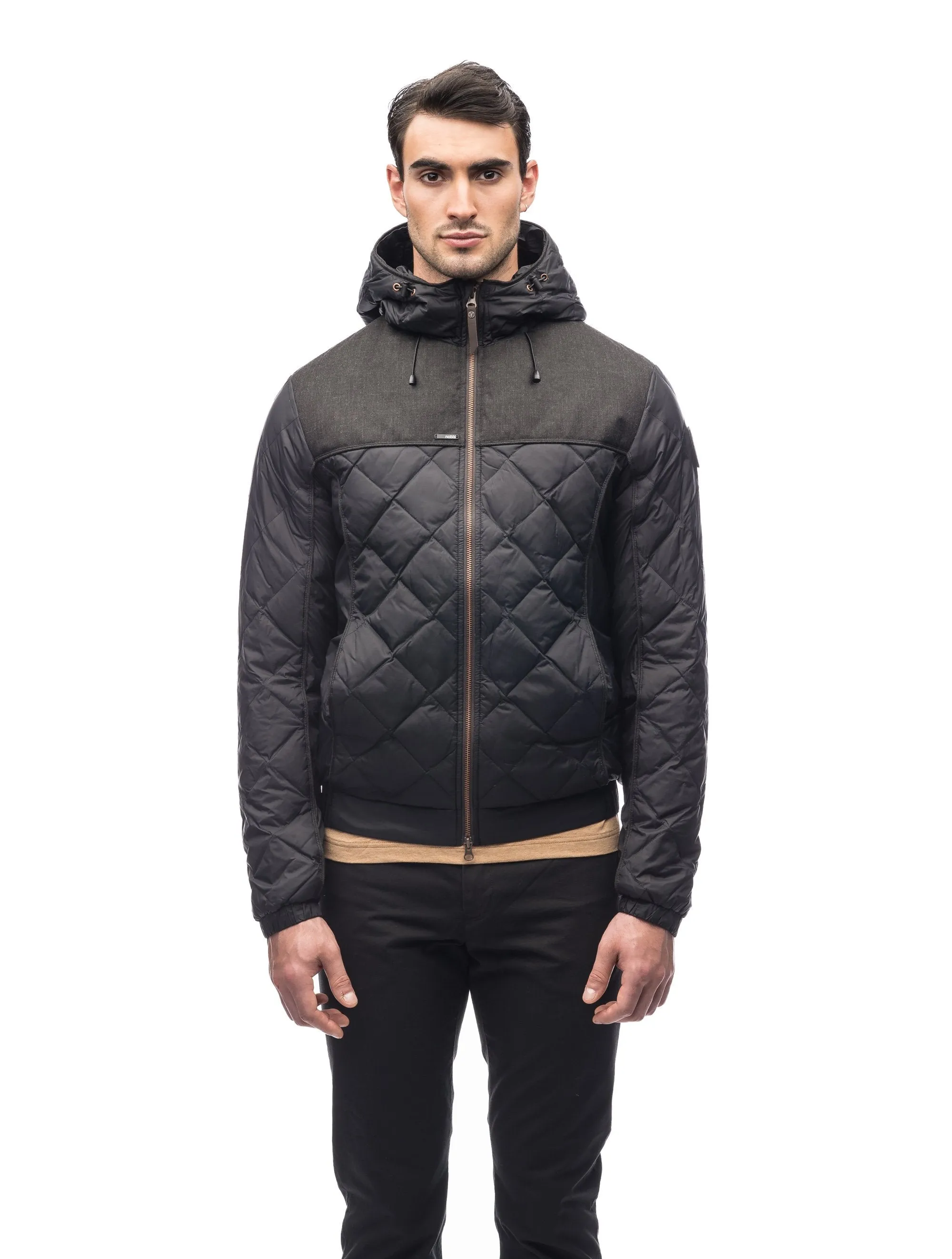 Elroy Men's Quilted Hooded Jacket