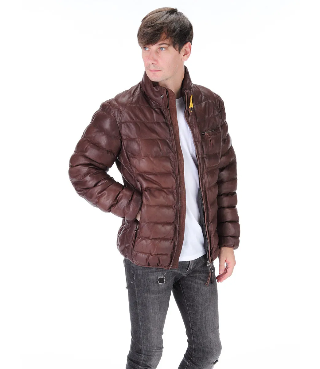 Ernie Quilted Leather Jacket