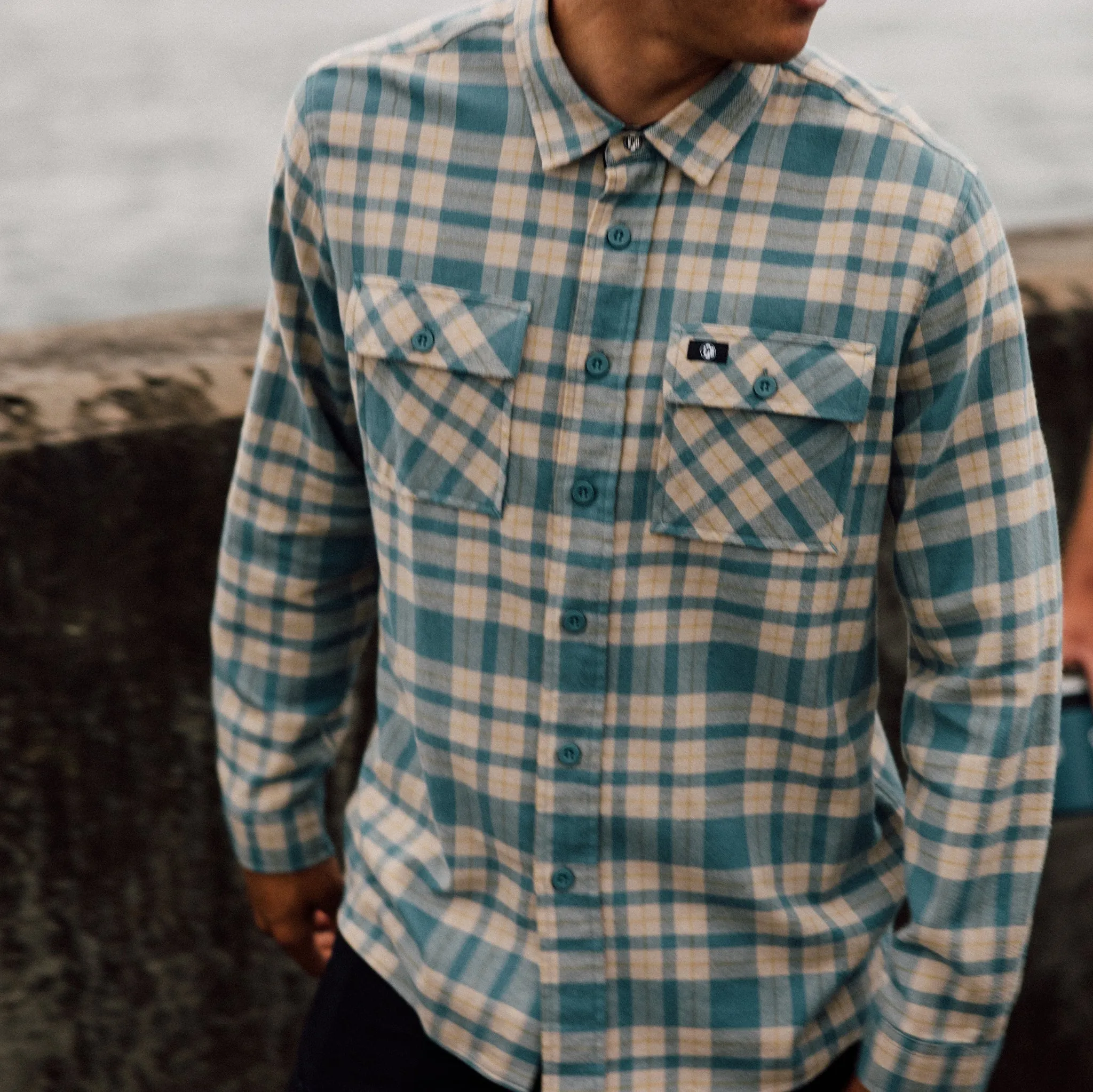 EVERGREEN L/S FLANNEL SHIRT