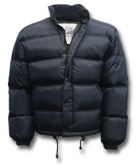 FEATHER DOWN INSULATED PADDED SHORT JACKET