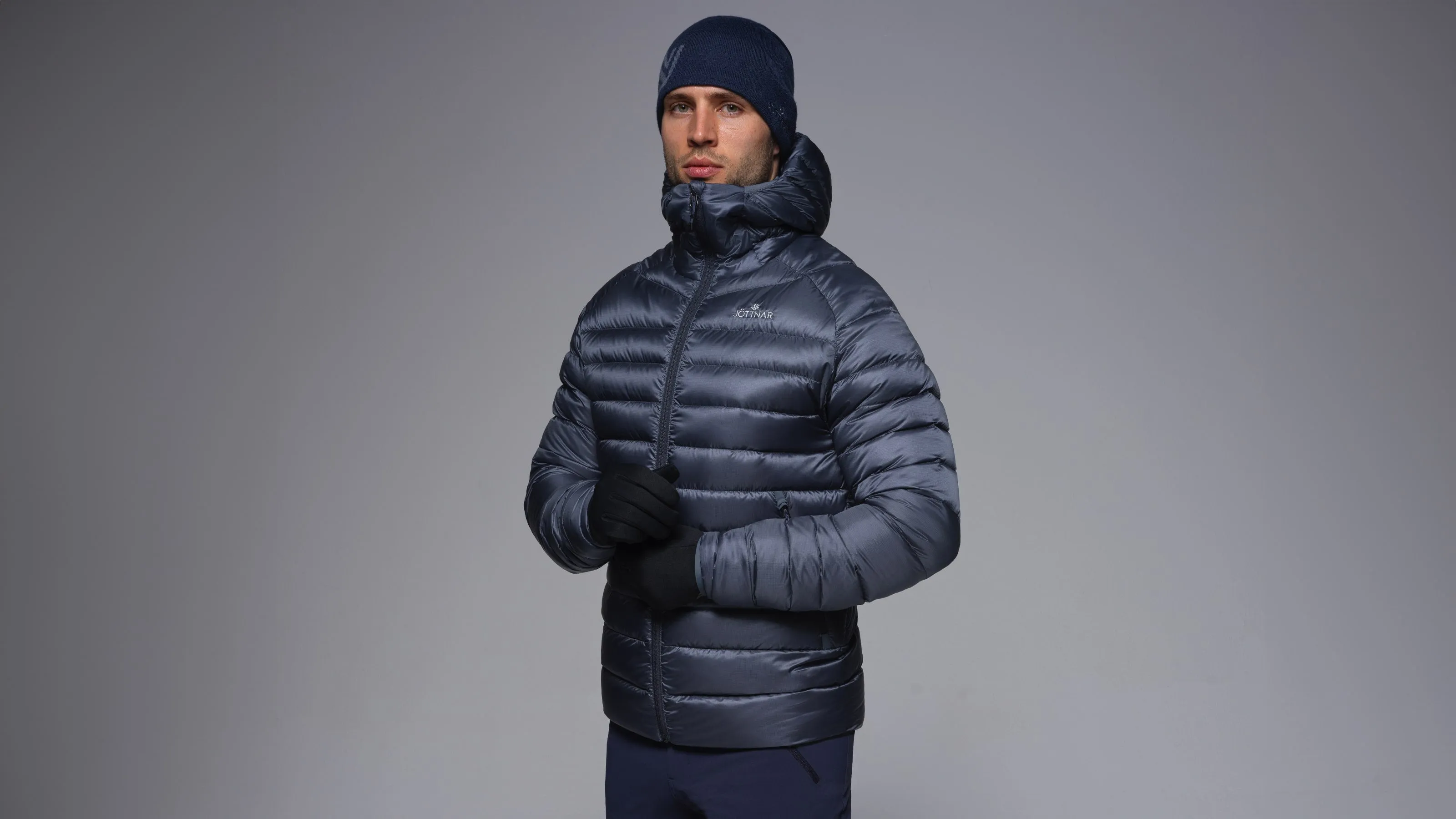 Fenrir Men's Lightweight Hooded Down Jacket