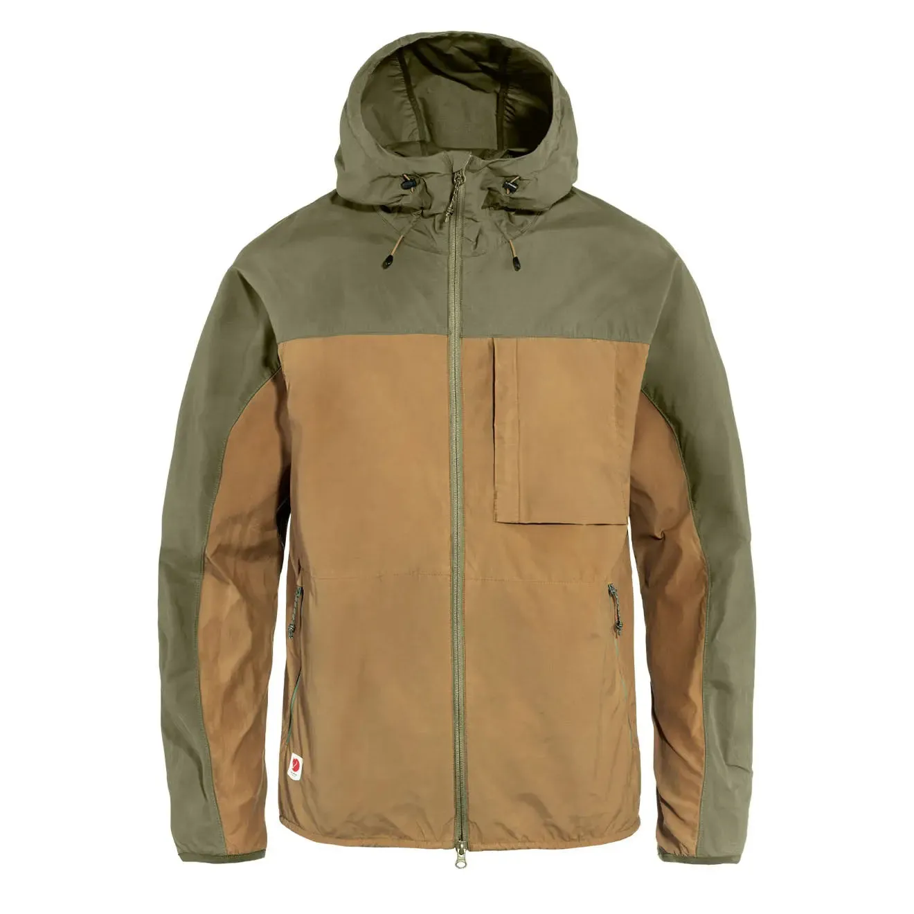 Fjallraven High Coast Wind Jacket Buckwheat Brown / Green