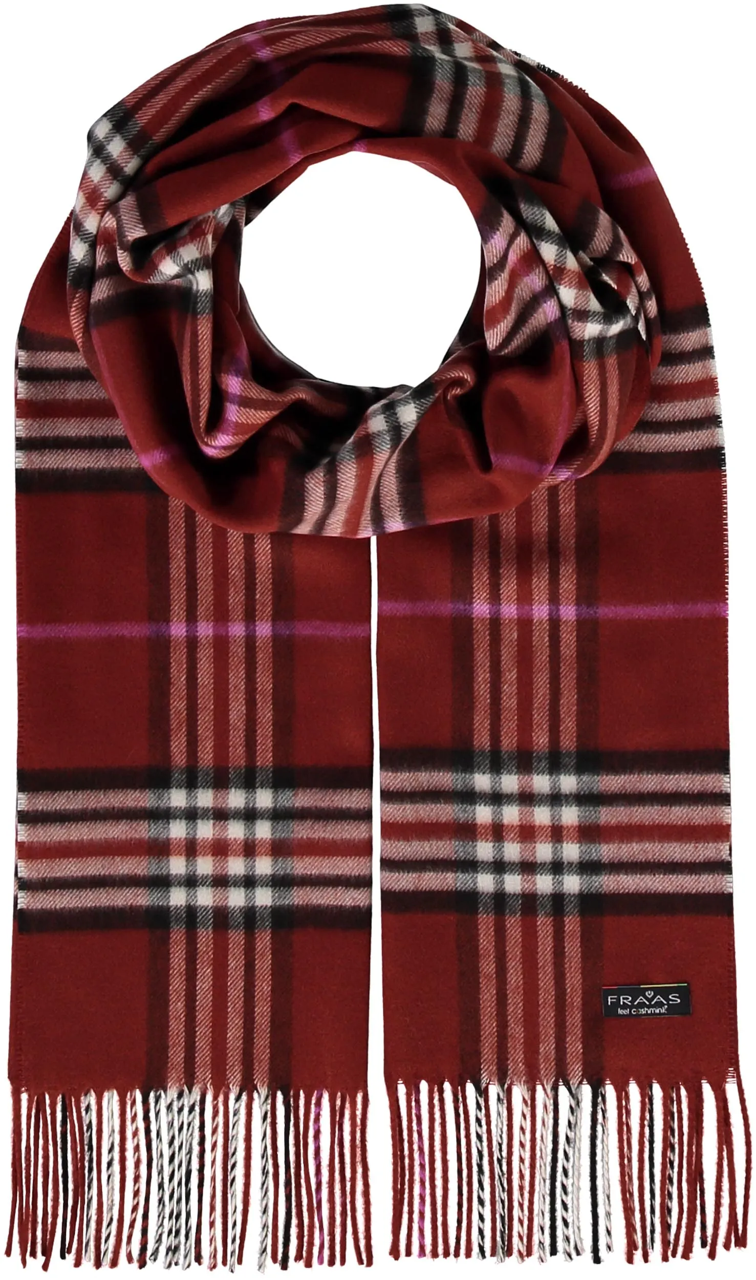 FRAAS Plaid Oversized Cashmink® Scarf