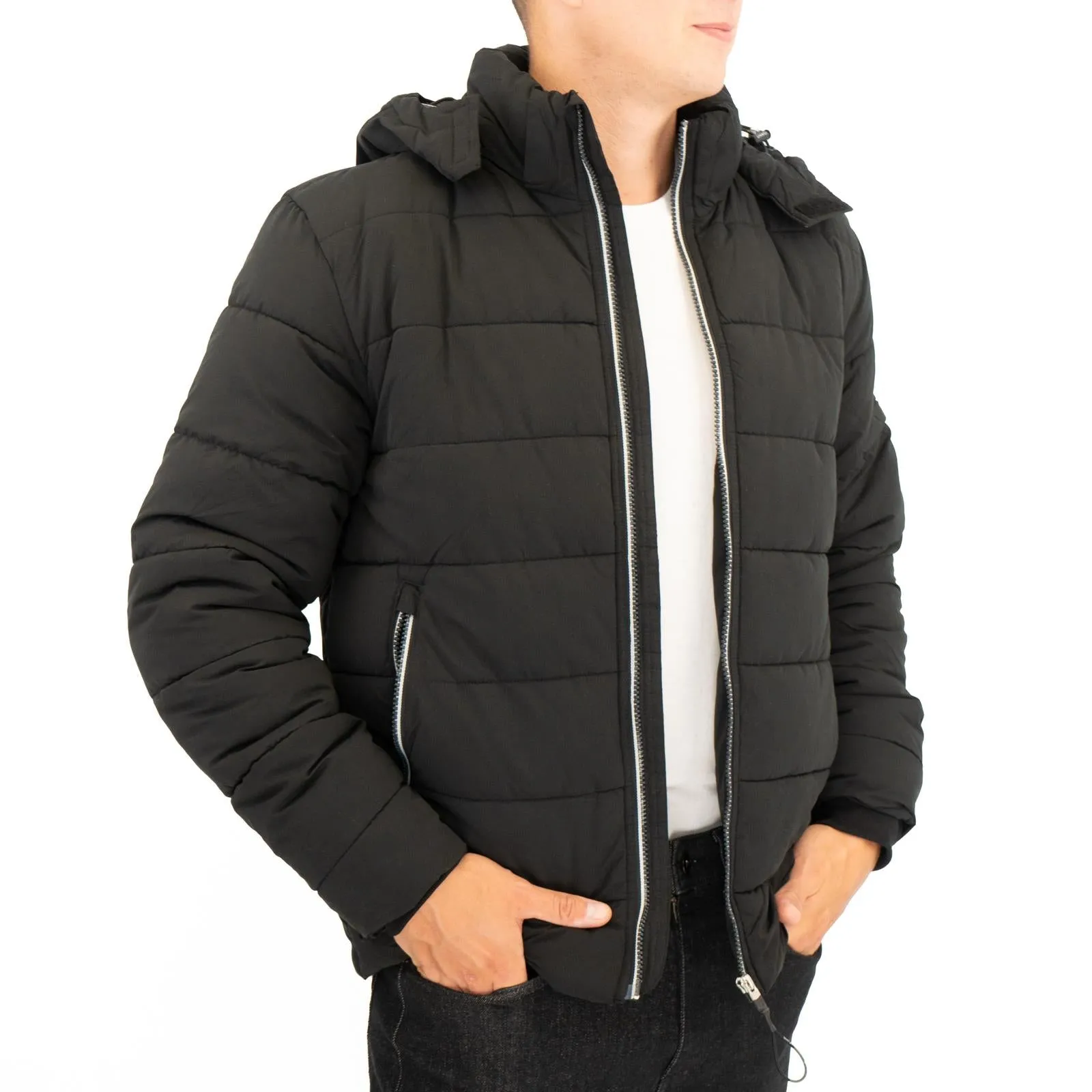 GANT Mens Jacket Coat Active Cloud Padded Black