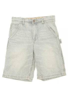 GapKids - Blue and White Striped Shorts - 14