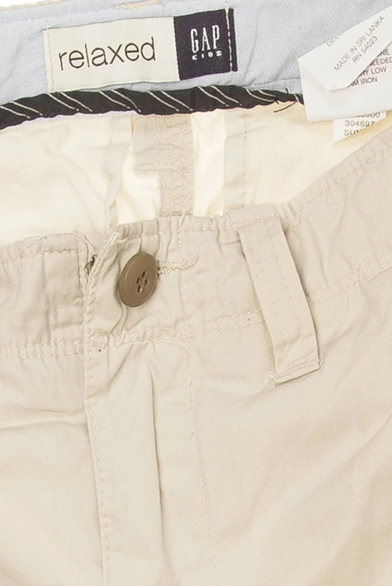 GapKids - Khaki Cargo Pants - 8