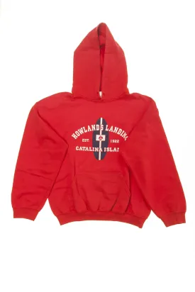 Gildan - Catalina Island Red Hooded Sweatshirt - M