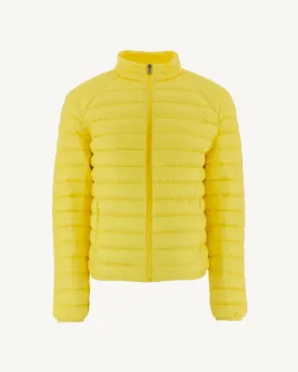 Gold yellow Mat lightweight puffer jacket