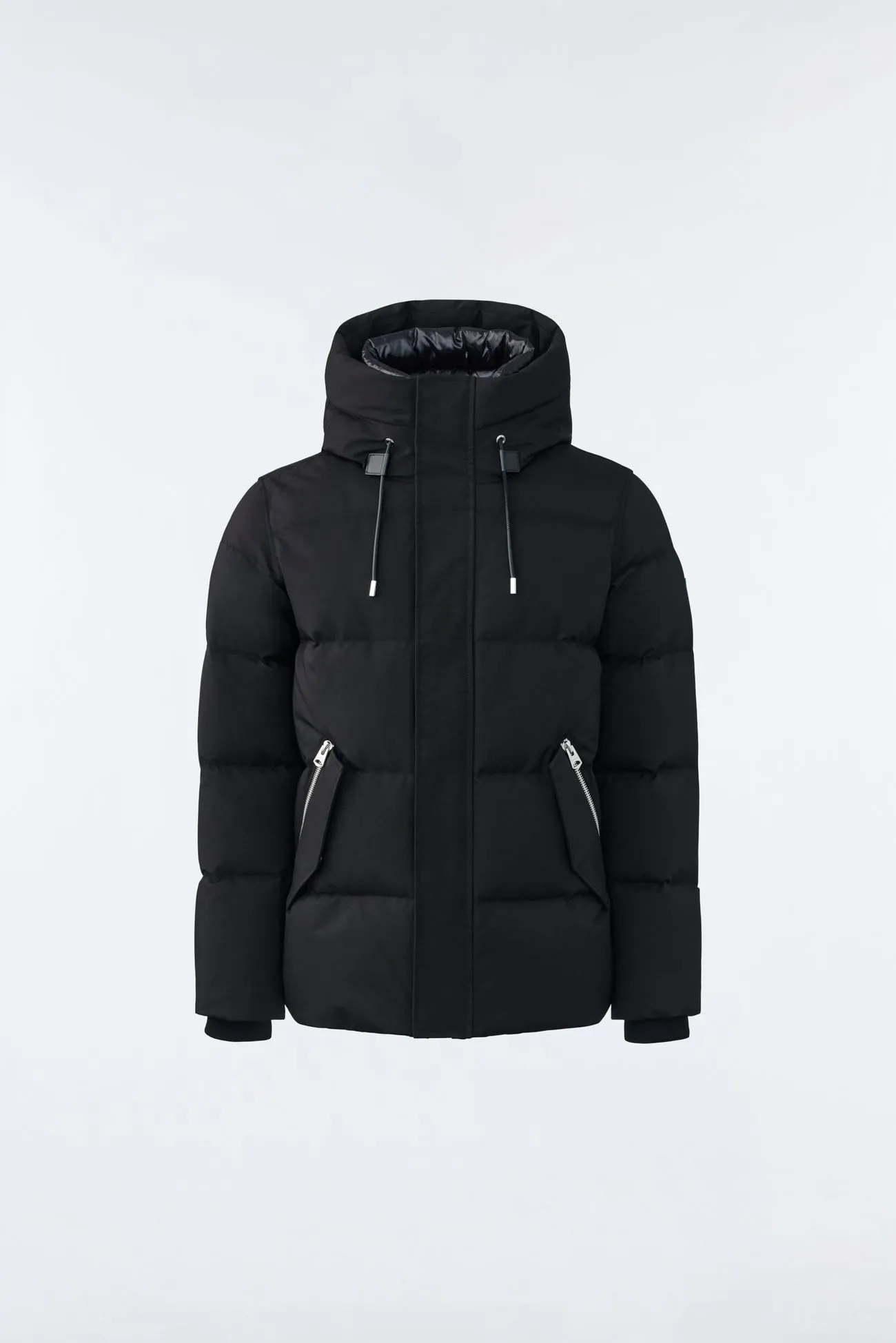 Graydon 2-in-1 Lustrous Light Down Jacket Black