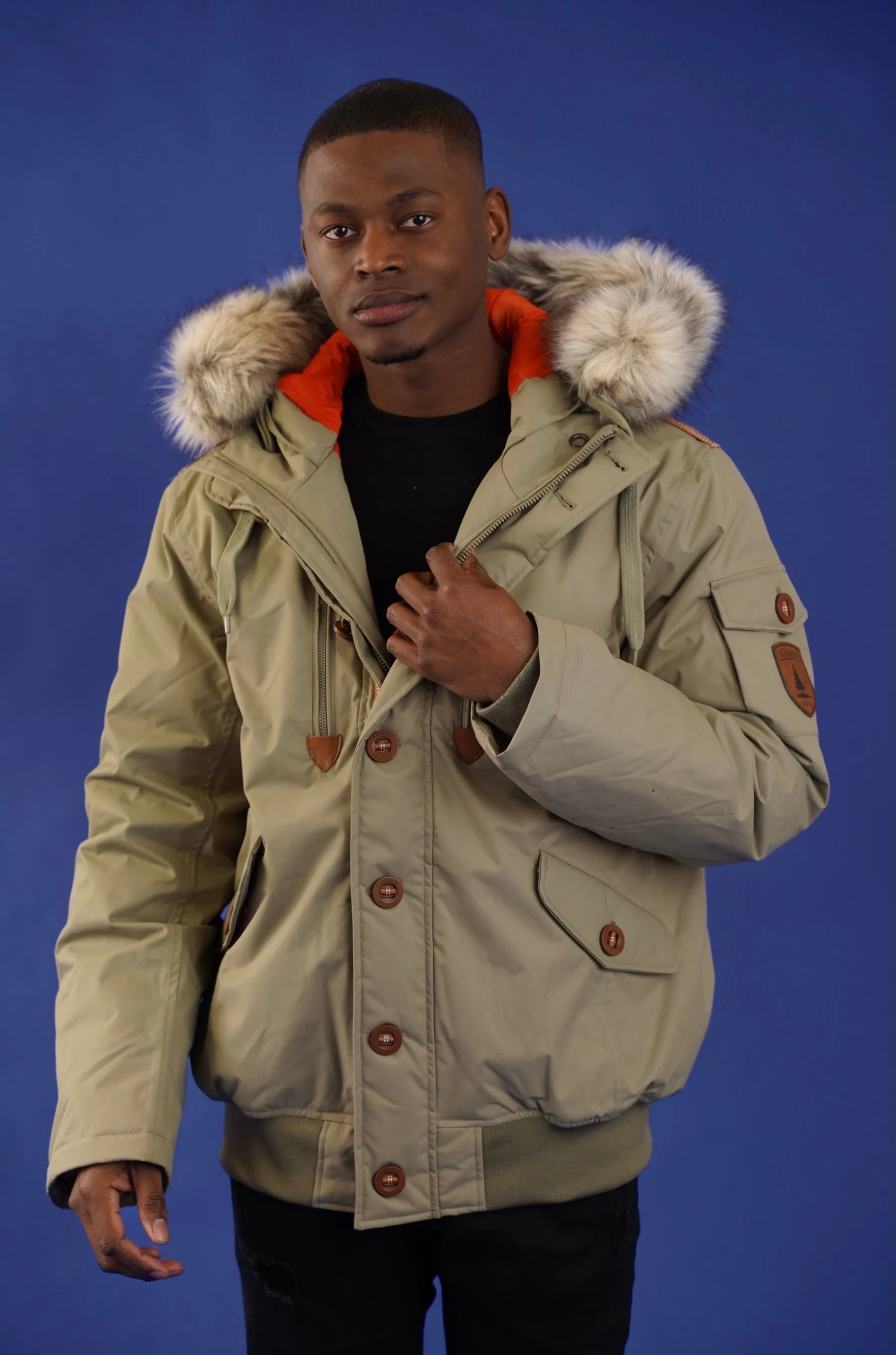 Hector Khaki Jacket