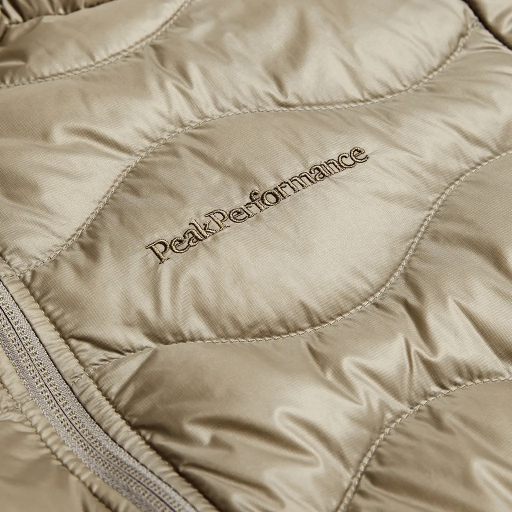 Helium down hood jacket - Avid beige