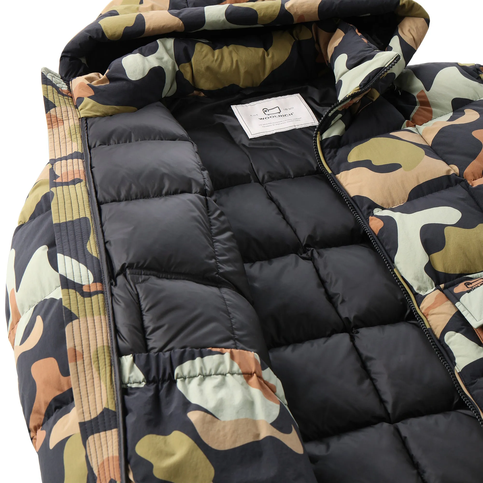 Heritage Terrain Camo Jacket 'Green Script Camou'