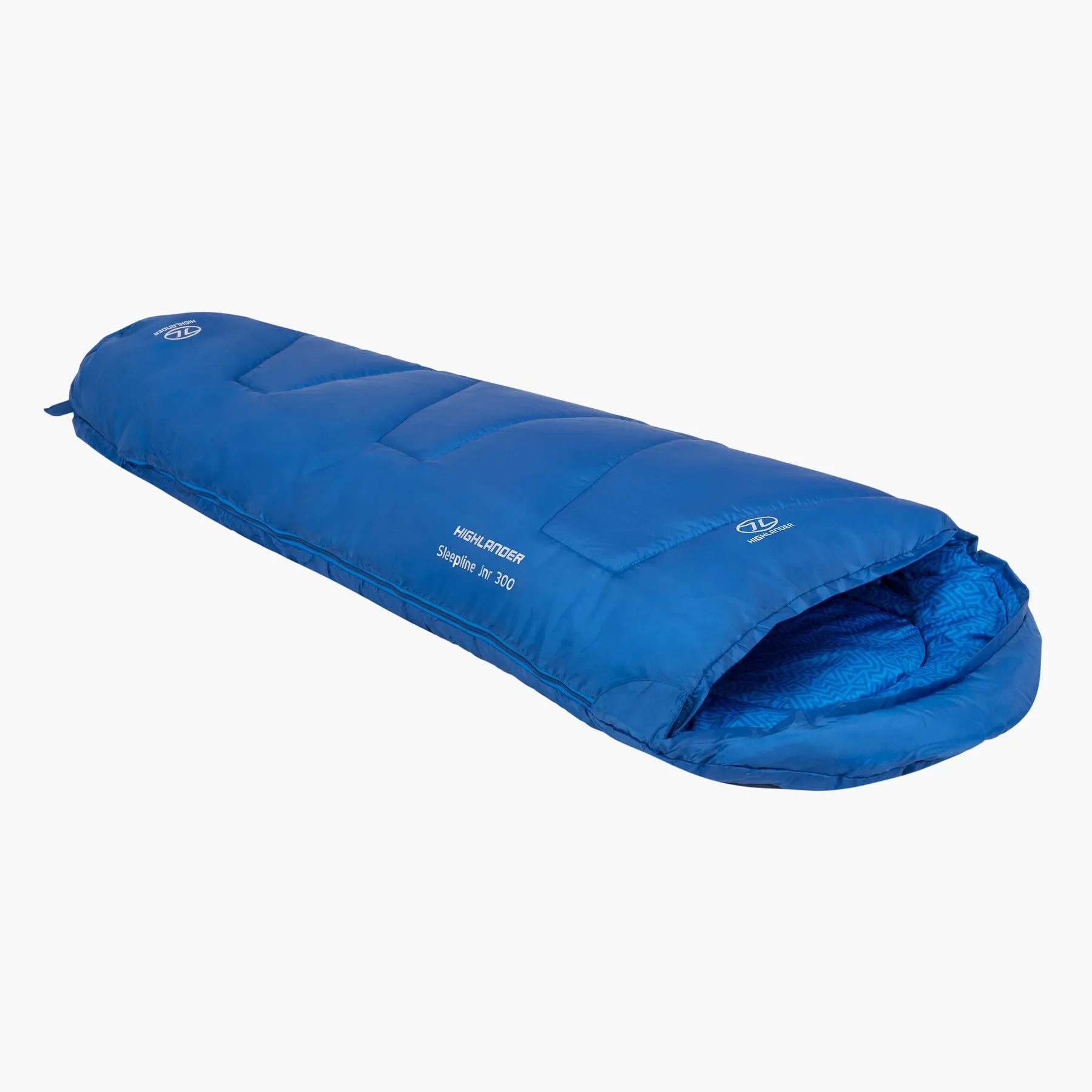 Highlander Sleepline 300 Kids Mummy Sleeping Bag Blue