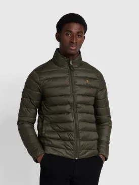 Joel Wadded Jacket In Evergreen