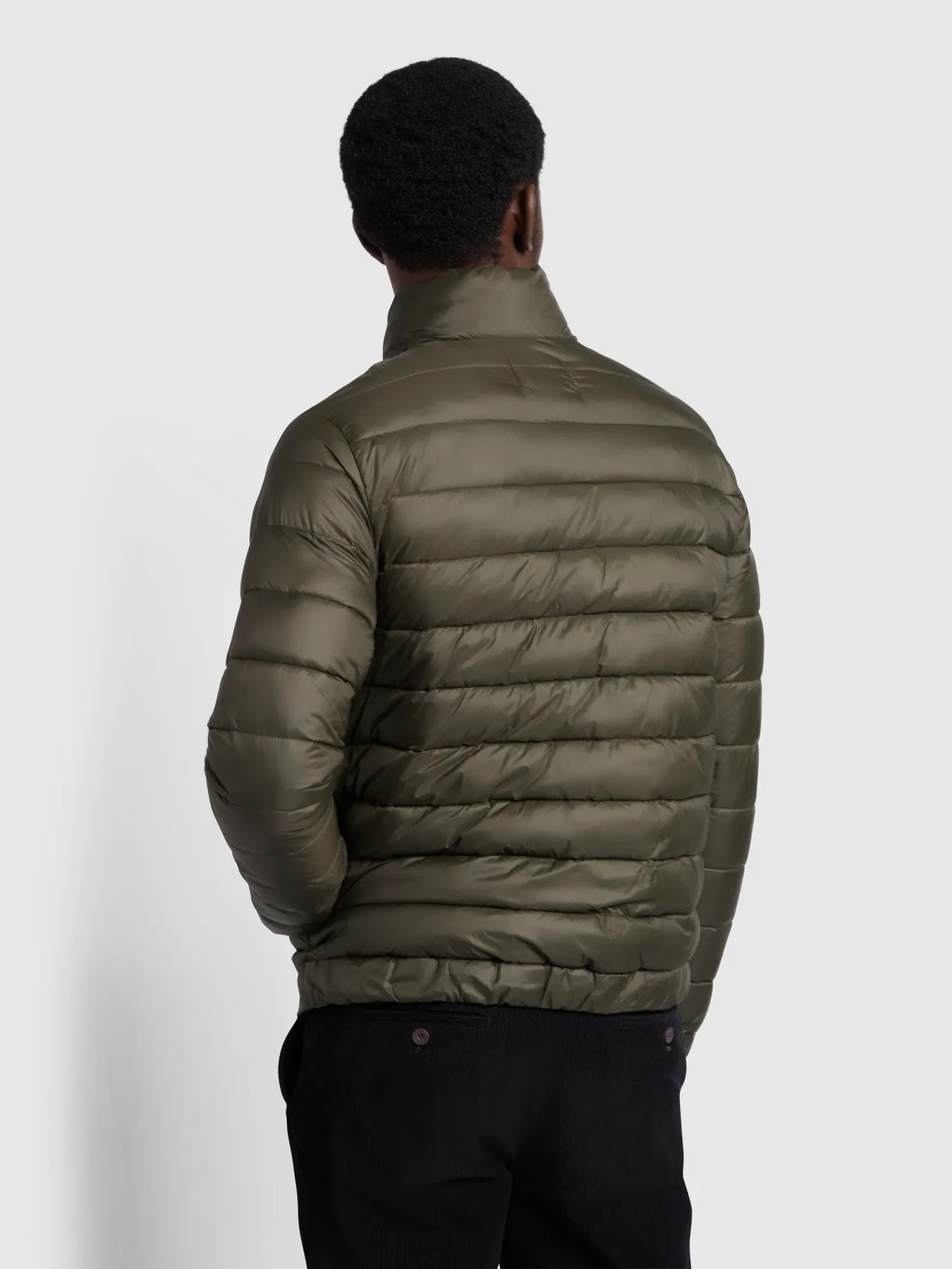 Joel Wadded Jacket In Evergreen