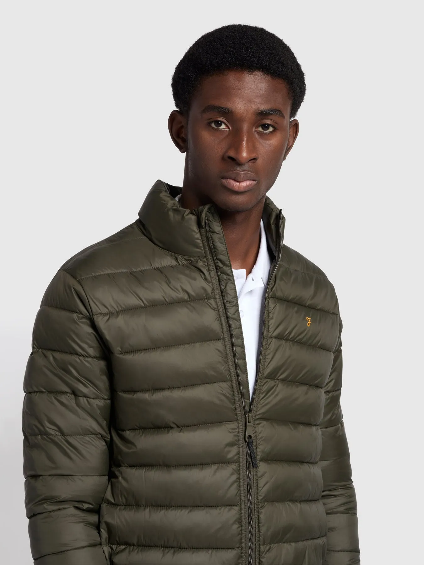 Joel Wadded Jacket In Evergreen