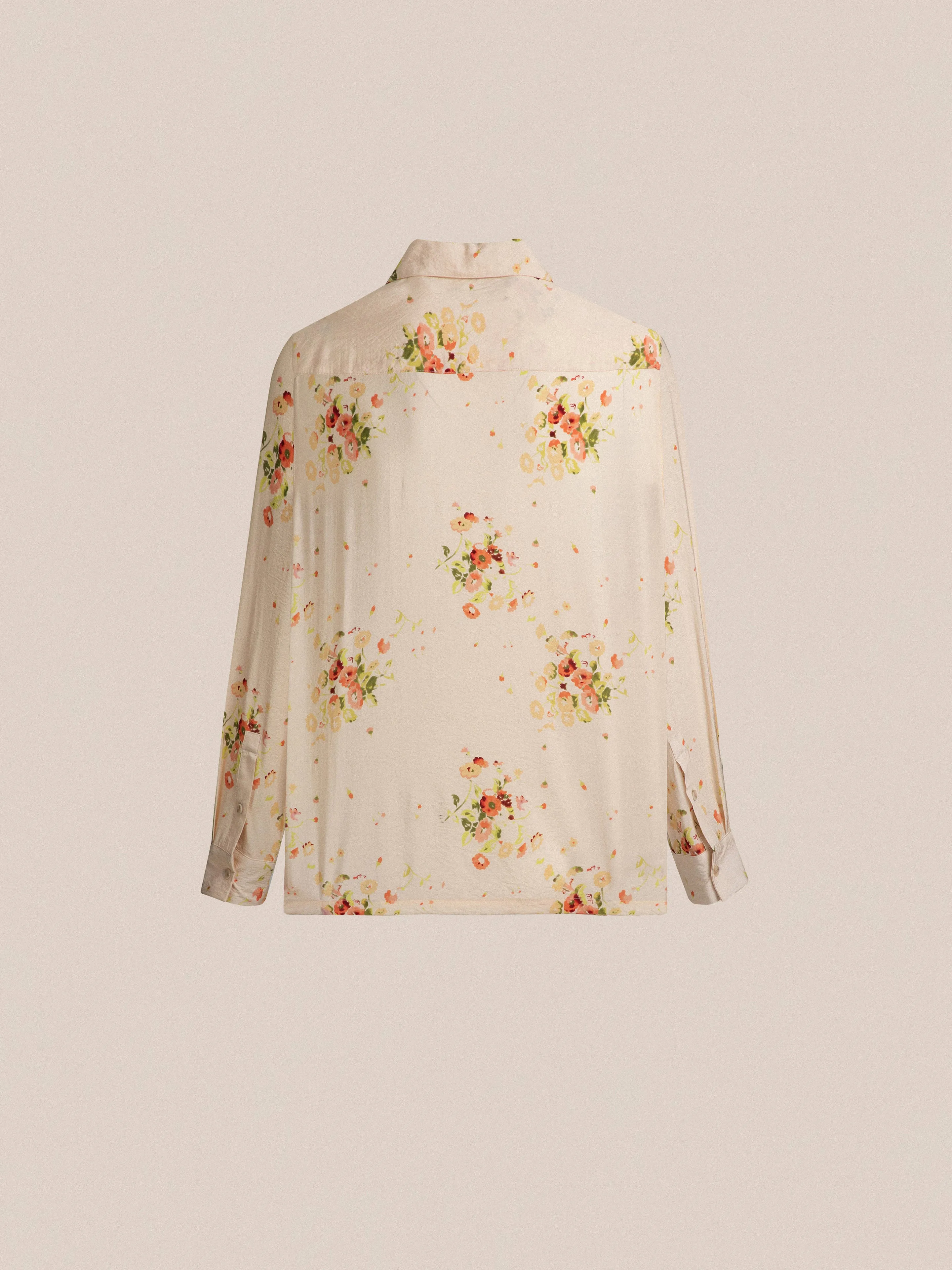 Kanhati Garden Long Sleeve Camp Shirt