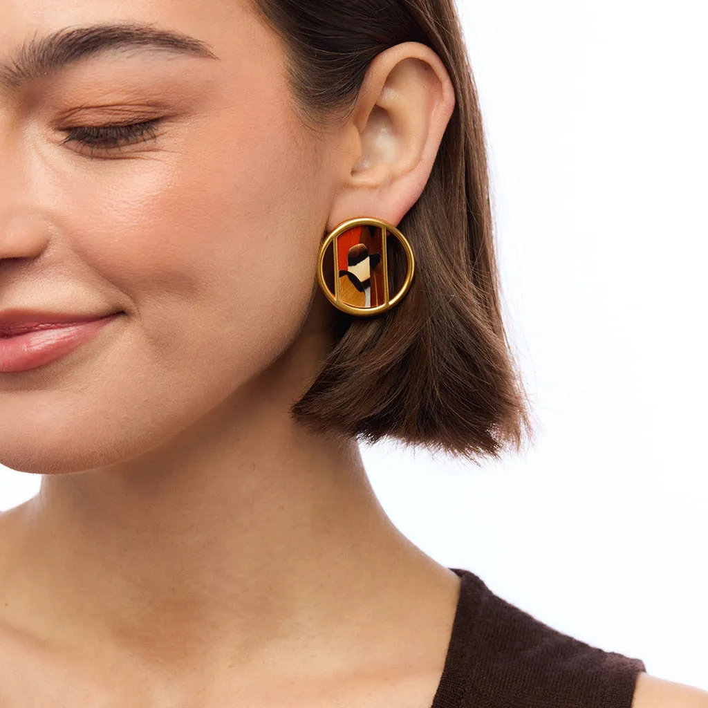 Kaycee Circle Earring