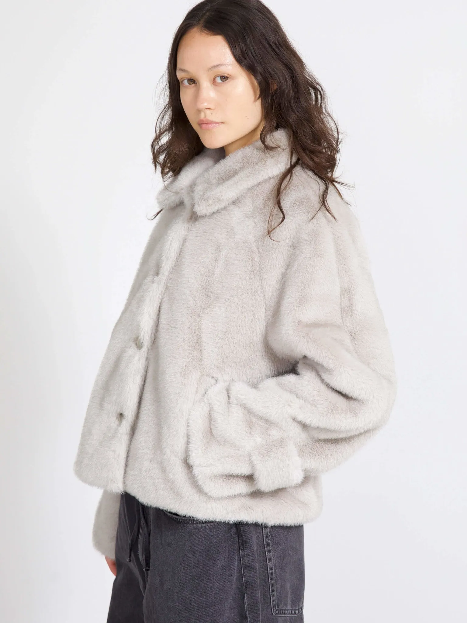 KELLY JACKET - LIGHT GREY