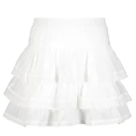 Lacey White Skirt