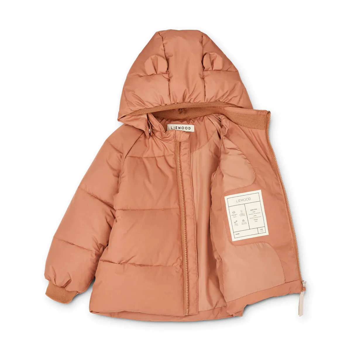 Liewood Polle Puffer Jacket - Tuscany Rose