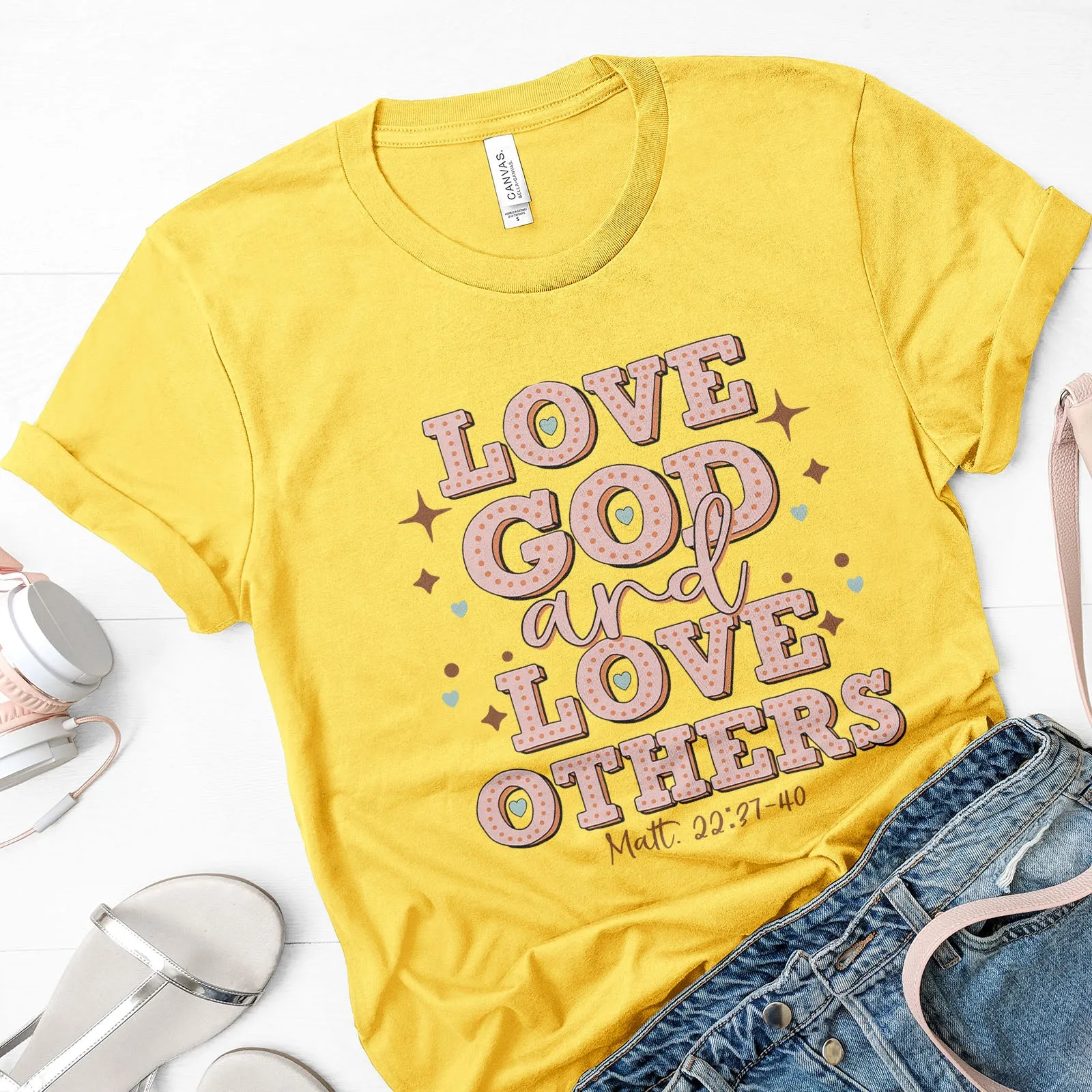 Love God Love Others Vintage Tee