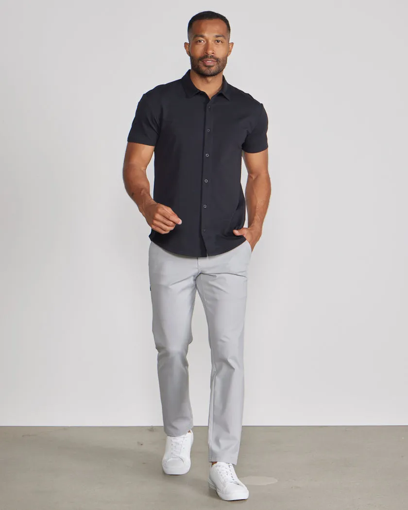 LUX Short Sleeve Button Down