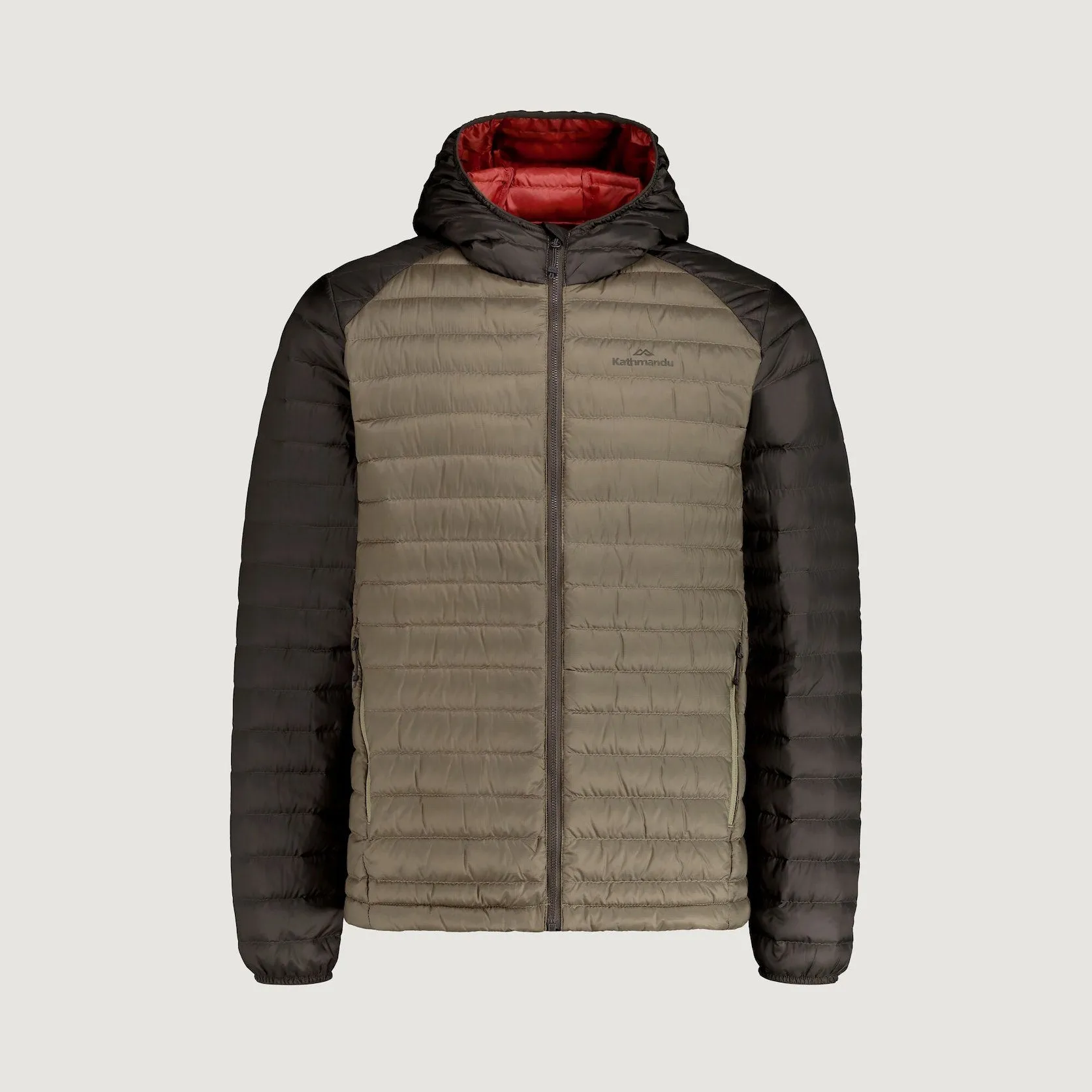 Men's Kathmandu HELI R 600 Fill Feather Down Hooded Jacket {KA-B0234}