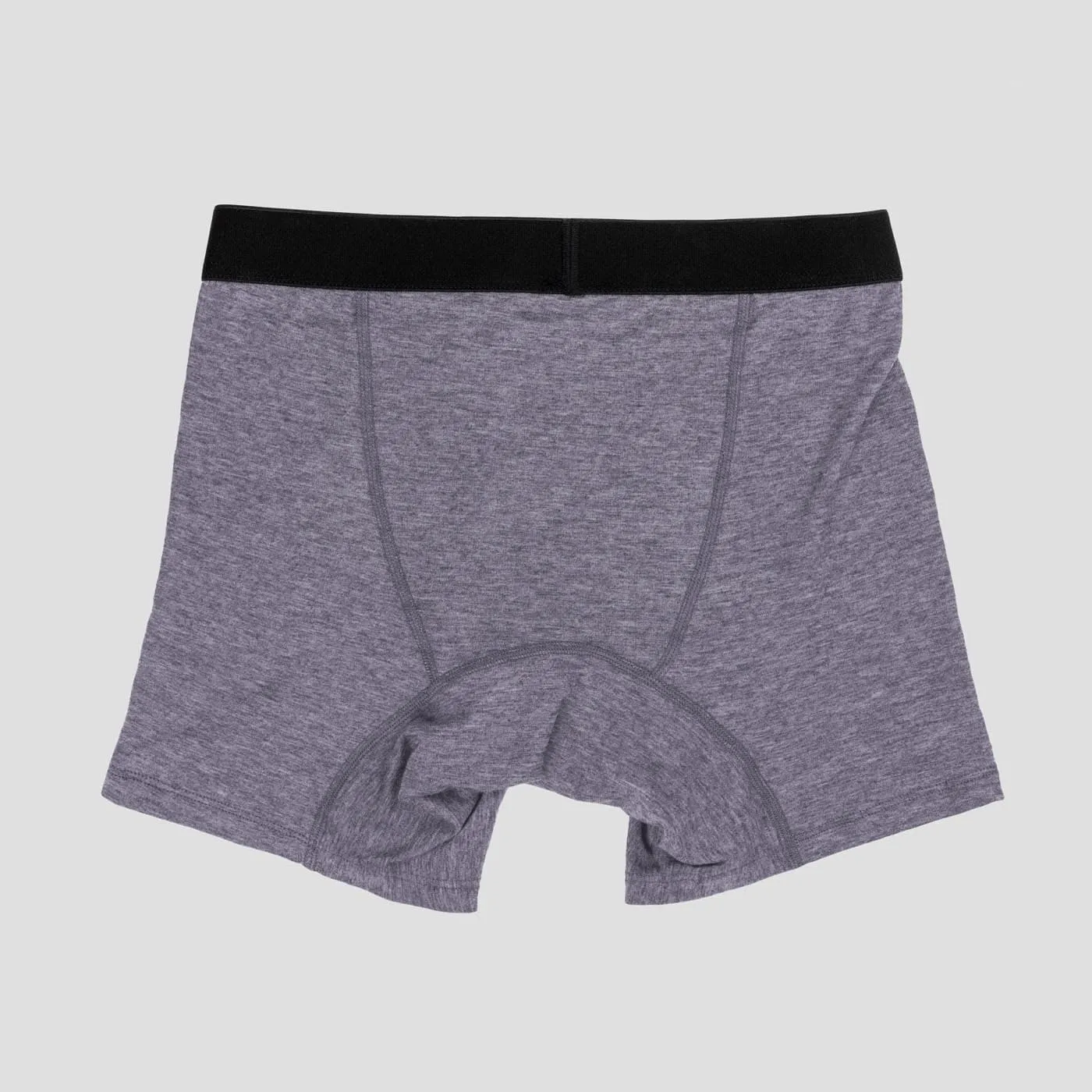 Men's Merino Boxer Briefs - Aubergine