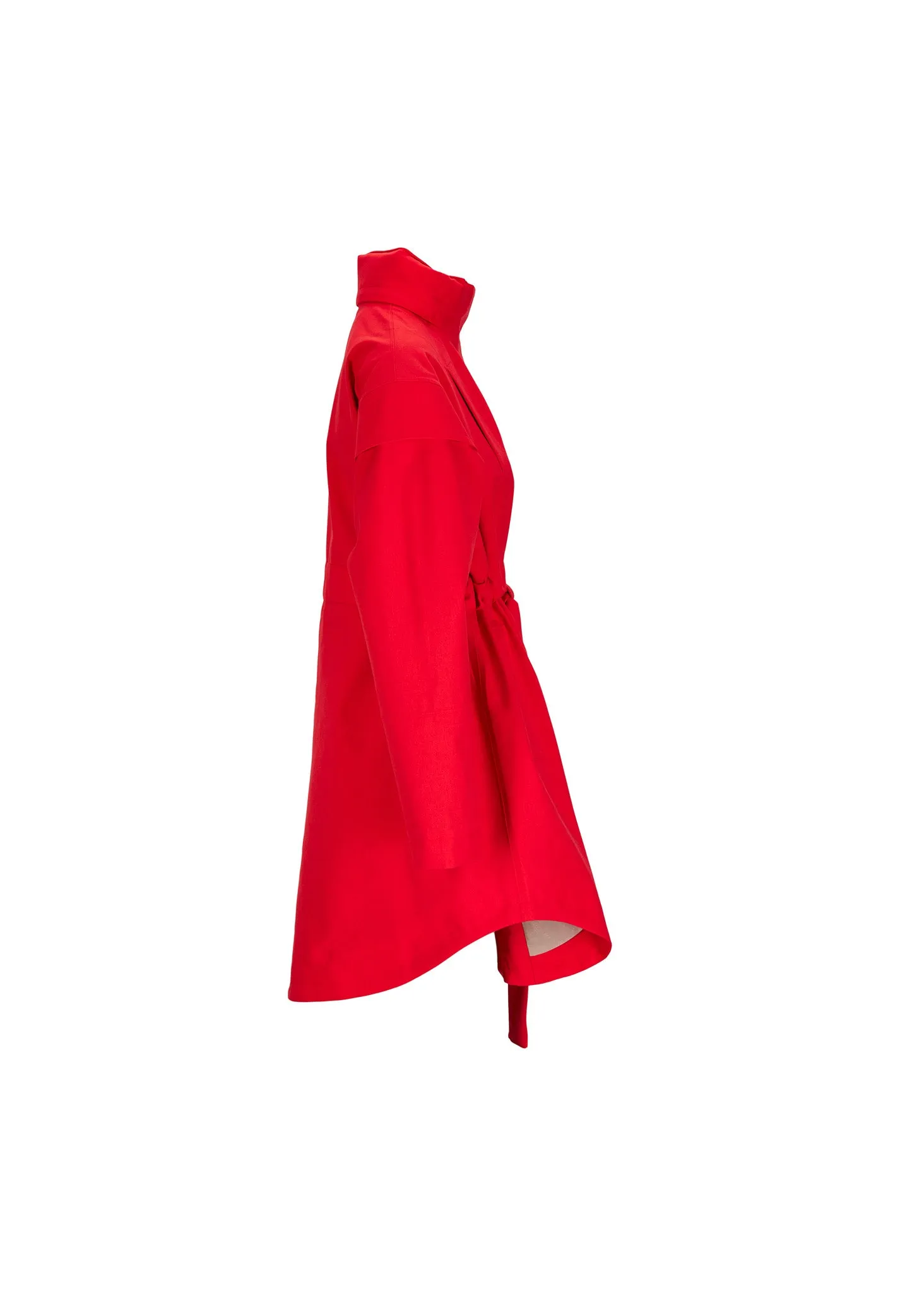 Monsun Coat - Berry Red