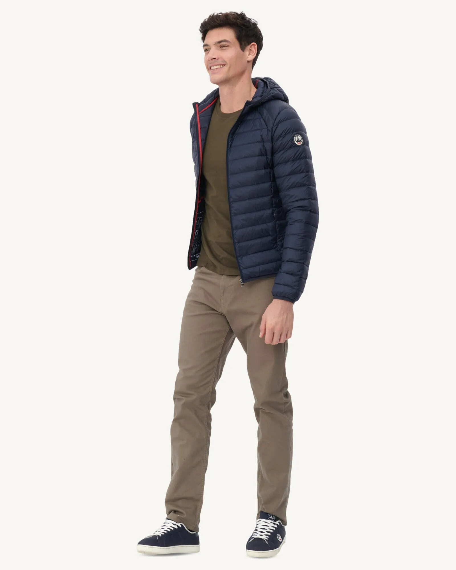 Navy Lightweight down jacket Nico