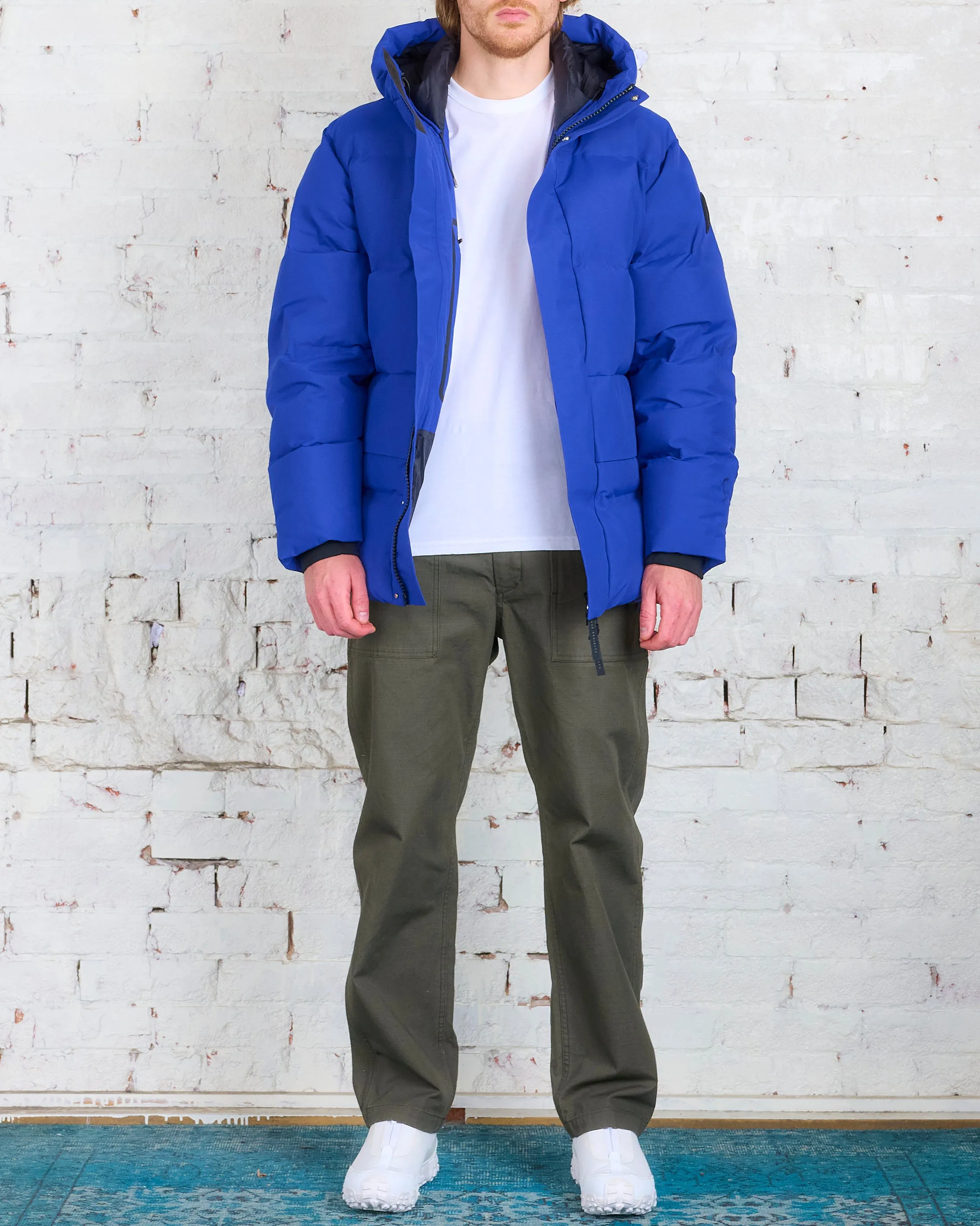 Norse Projects Arktisk Mountain Parka Cobalt Blue