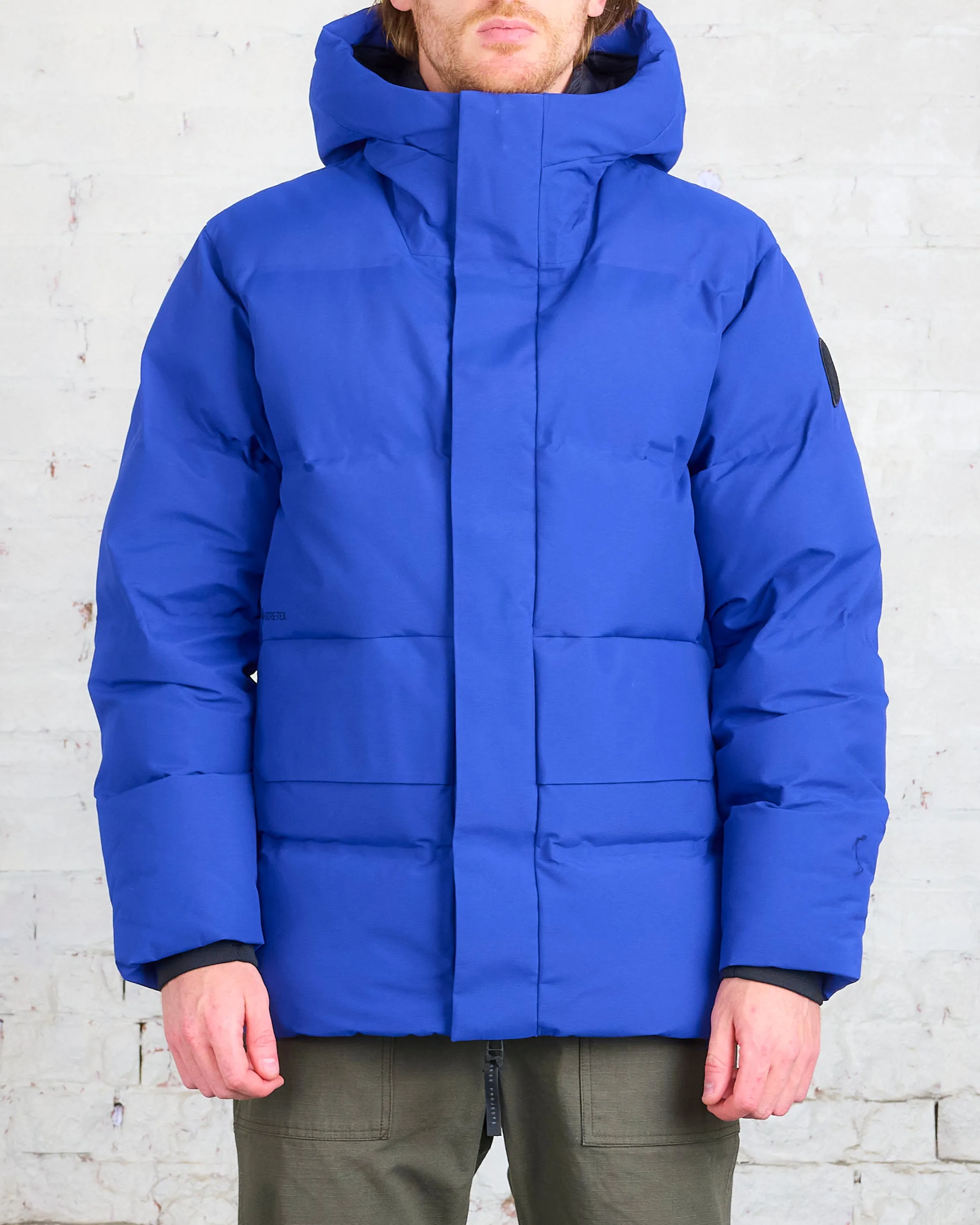 Norse Projects Arktisk Mountain Parka Cobalt Blue