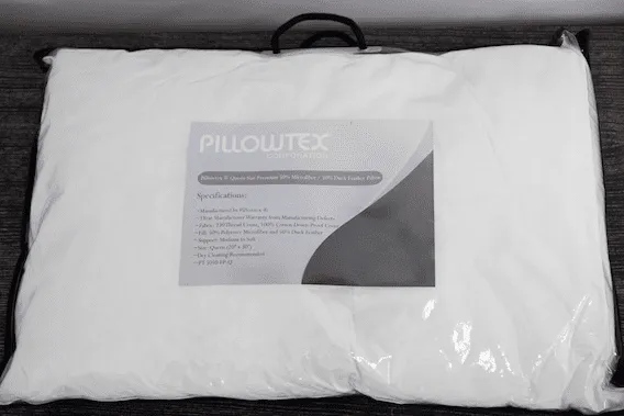 Pillowtex 50% White Duck Feather/50% Microfiber Pillow