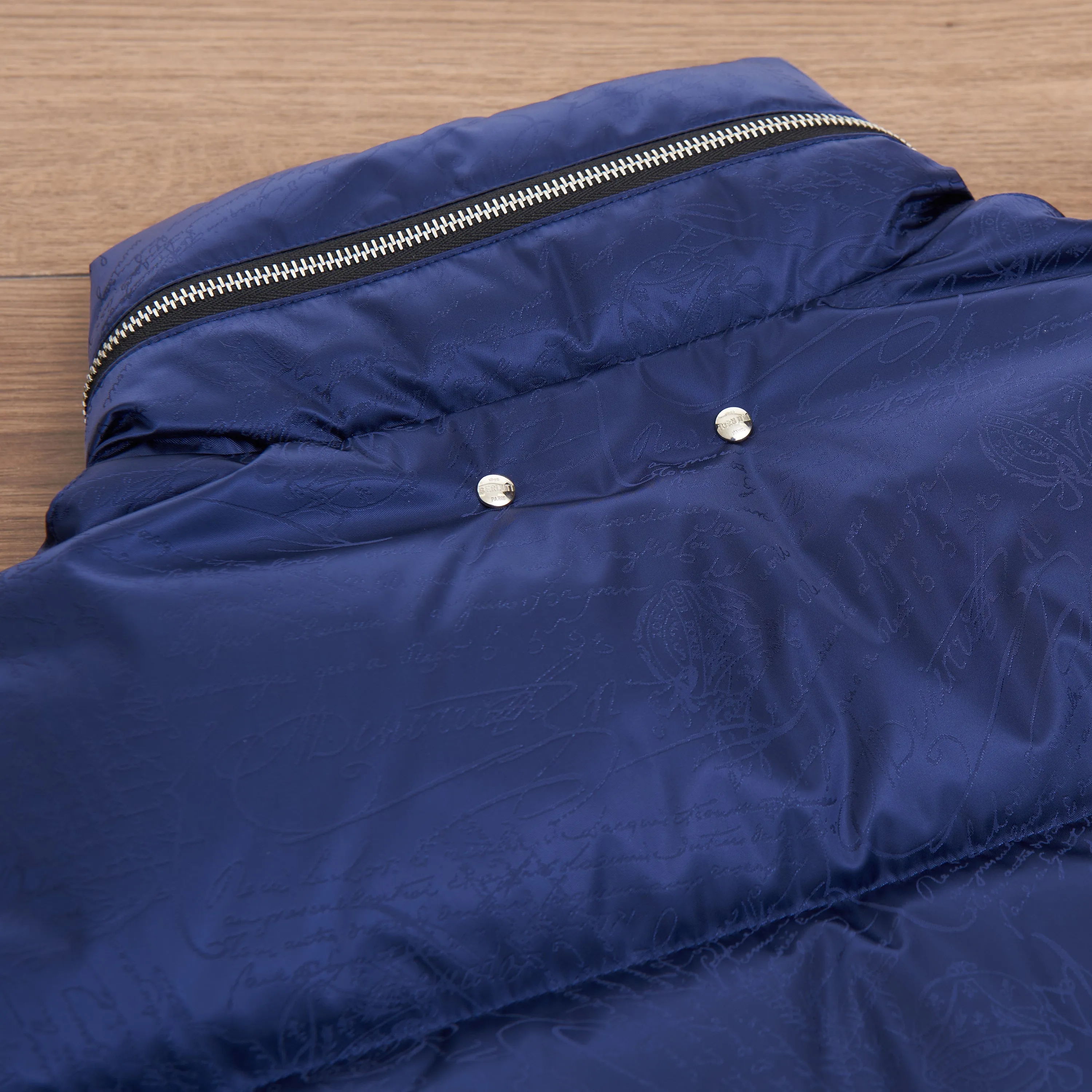 Scritto Down Jacket In Dark Indigo Blue