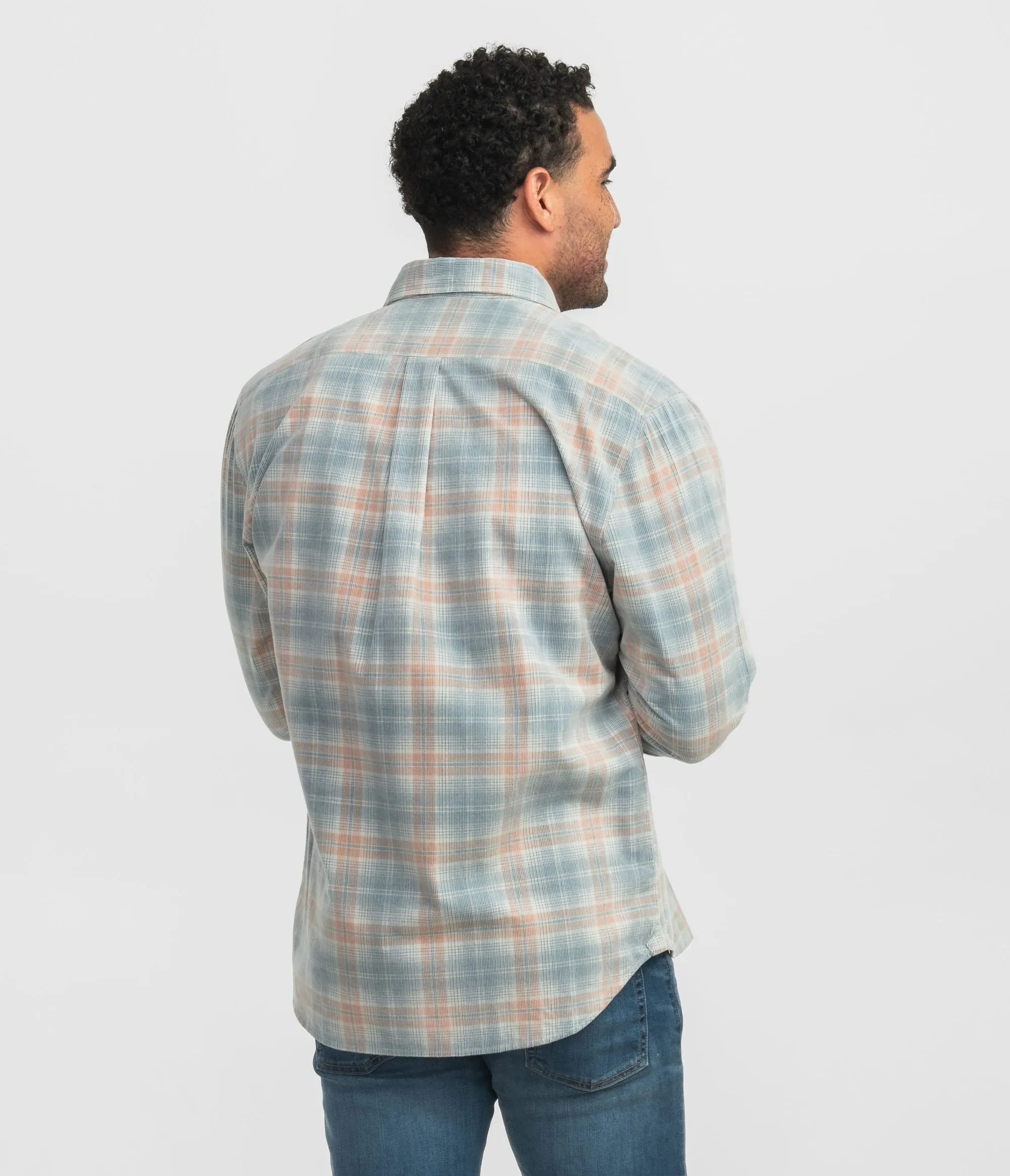 Southern Shirt Braxton Lightweight Cord Flannel - Dorado