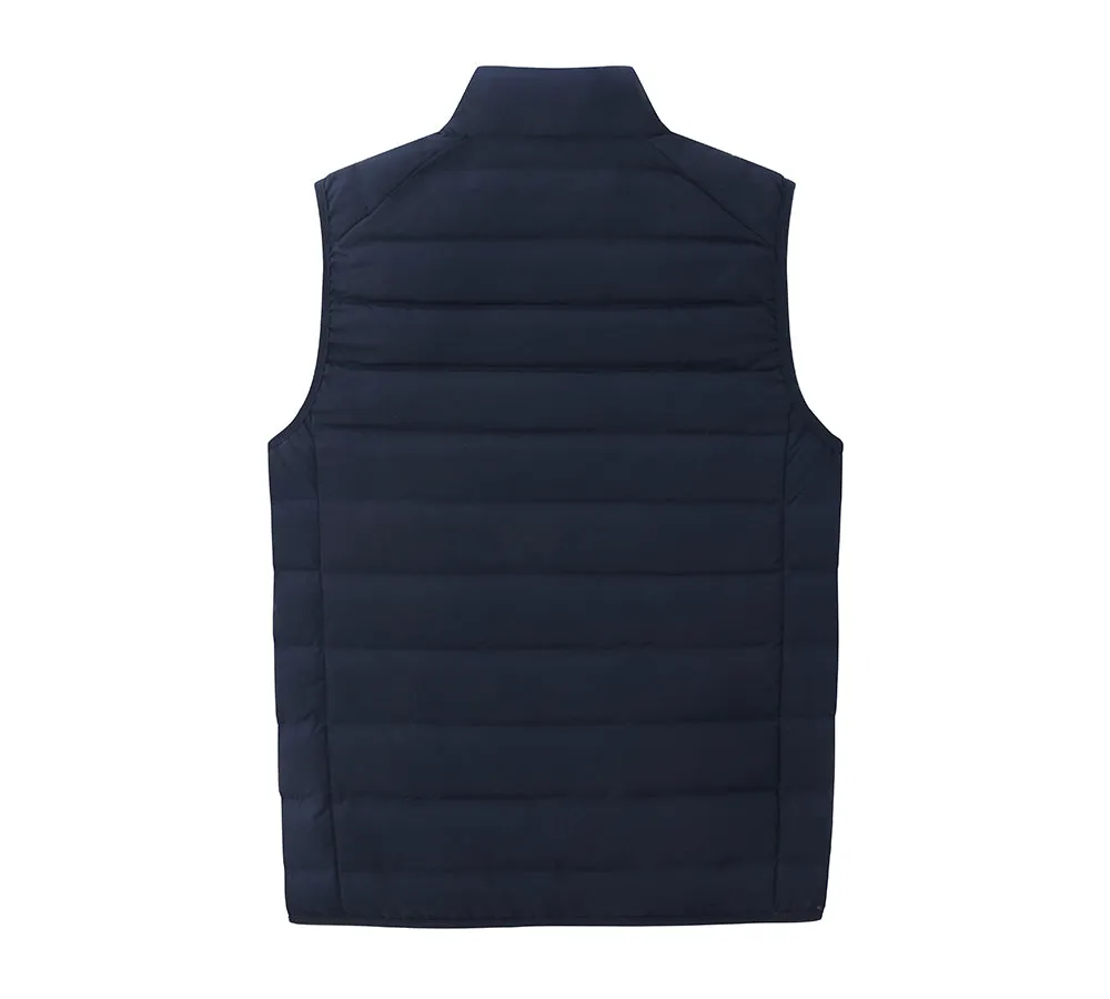 TARRAMARRA® Men Ultra-Light White Duck Down Vest Bowen