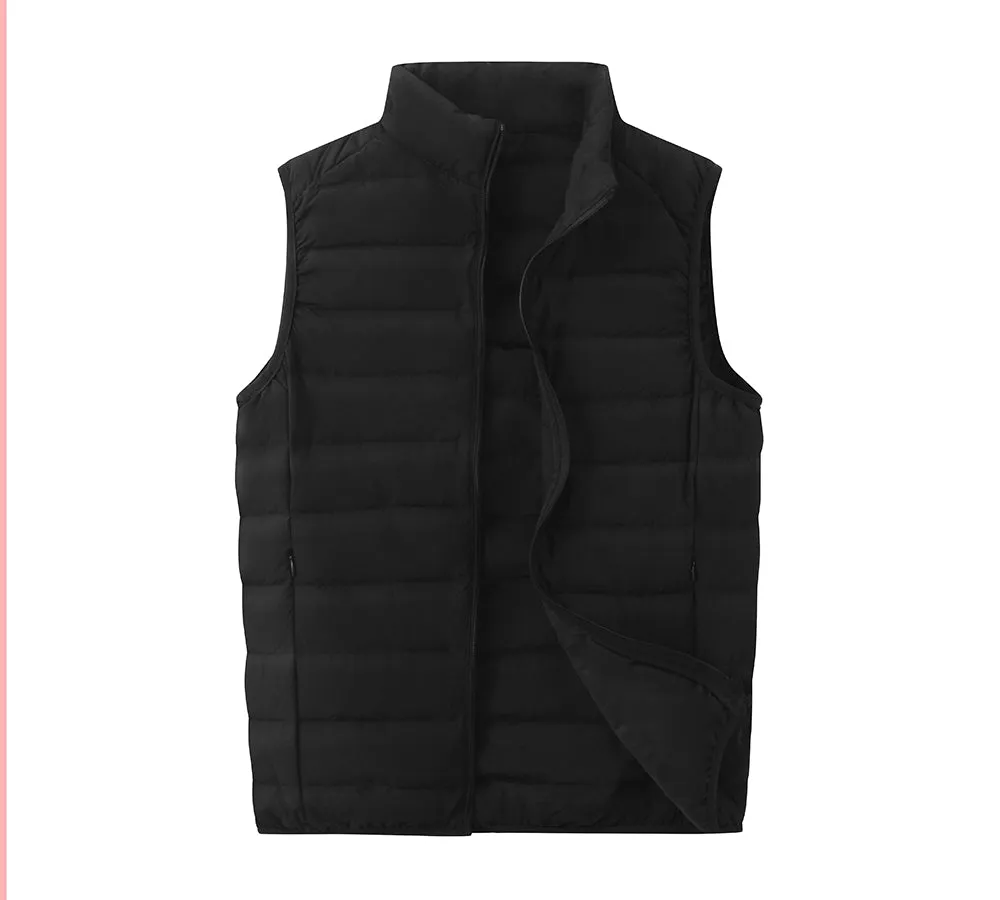 TARRAMARRA® Men Ultra-Light White Duck Down Vest Bowen