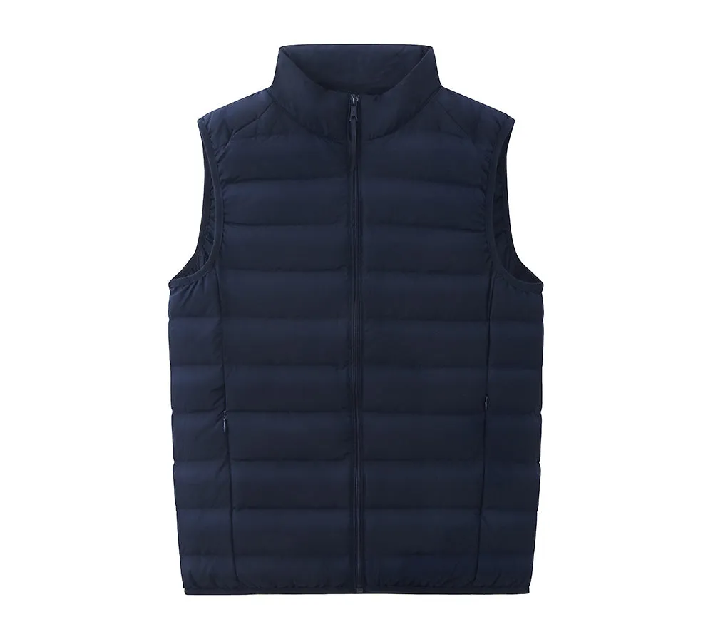 TARRAMARRA® Men Ultra-Light White Duck Down Vest Bowen