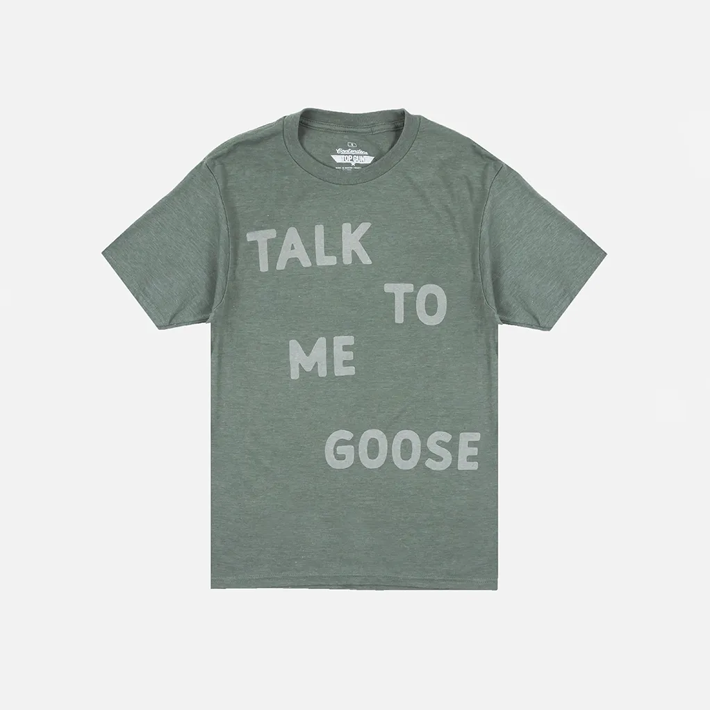 TOP GUN TALK TO ME GOOSE SHIRT