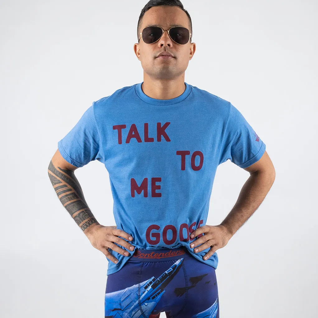 TOP GUN TALK TO ME GOOSE SHIRT