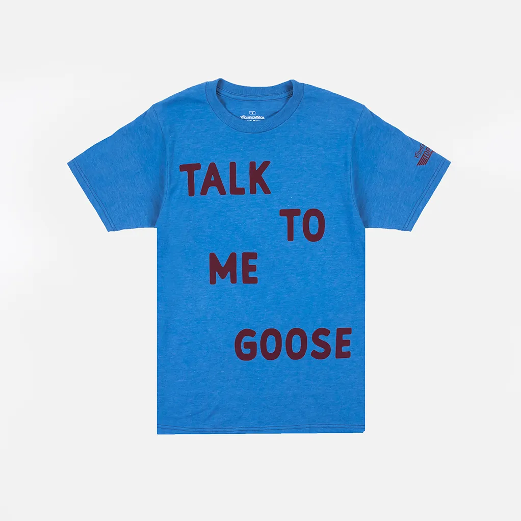 TOP GUN TALK TO ME GOOSE SHIRT