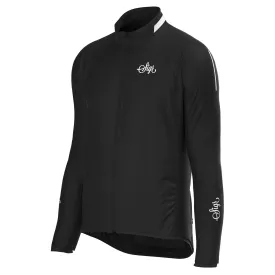 Treriksröset Black Men's Cycling Wind/Pack Jacket