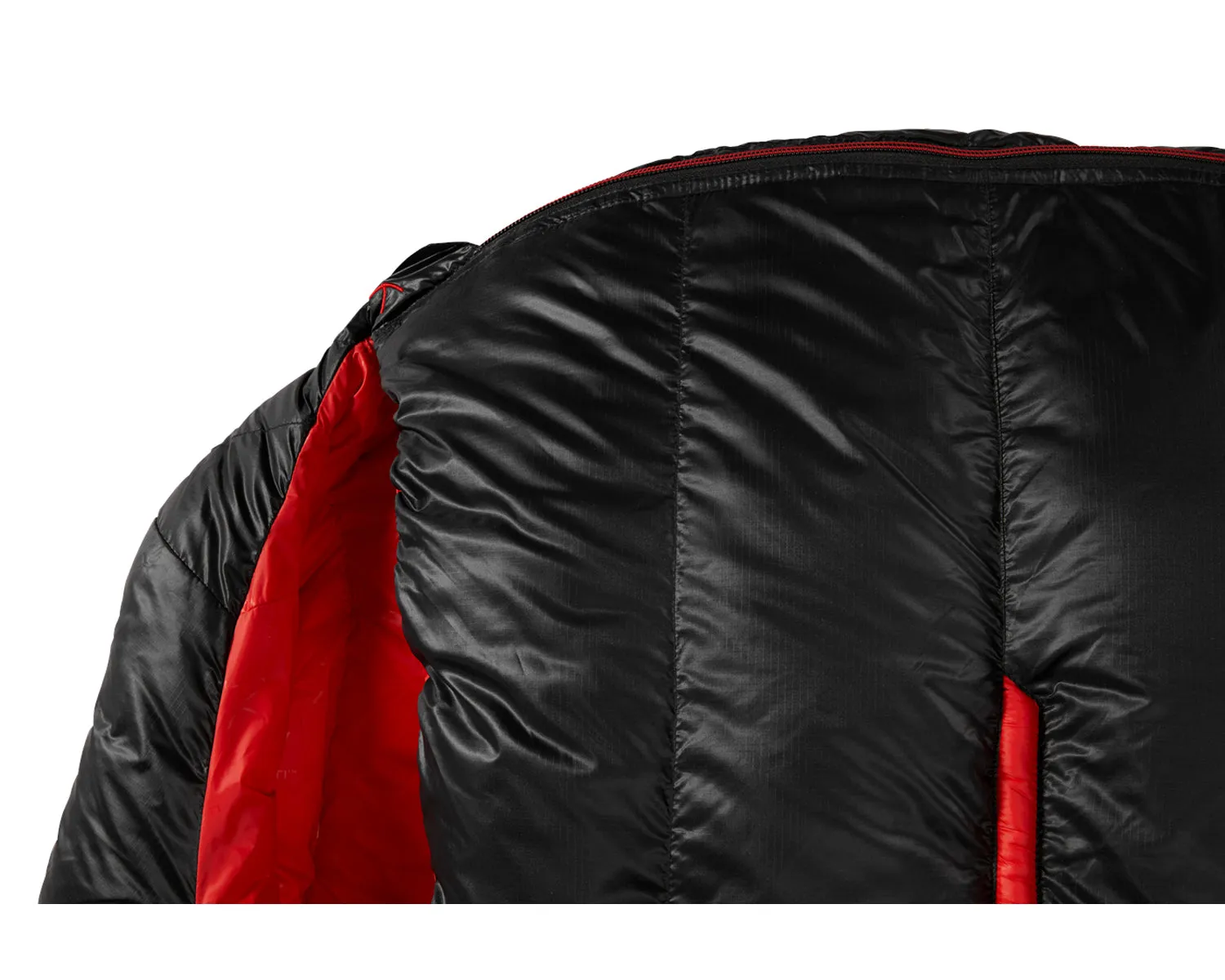 V.I.B 250 (LEFT ZIP) - Black/Fiery Red