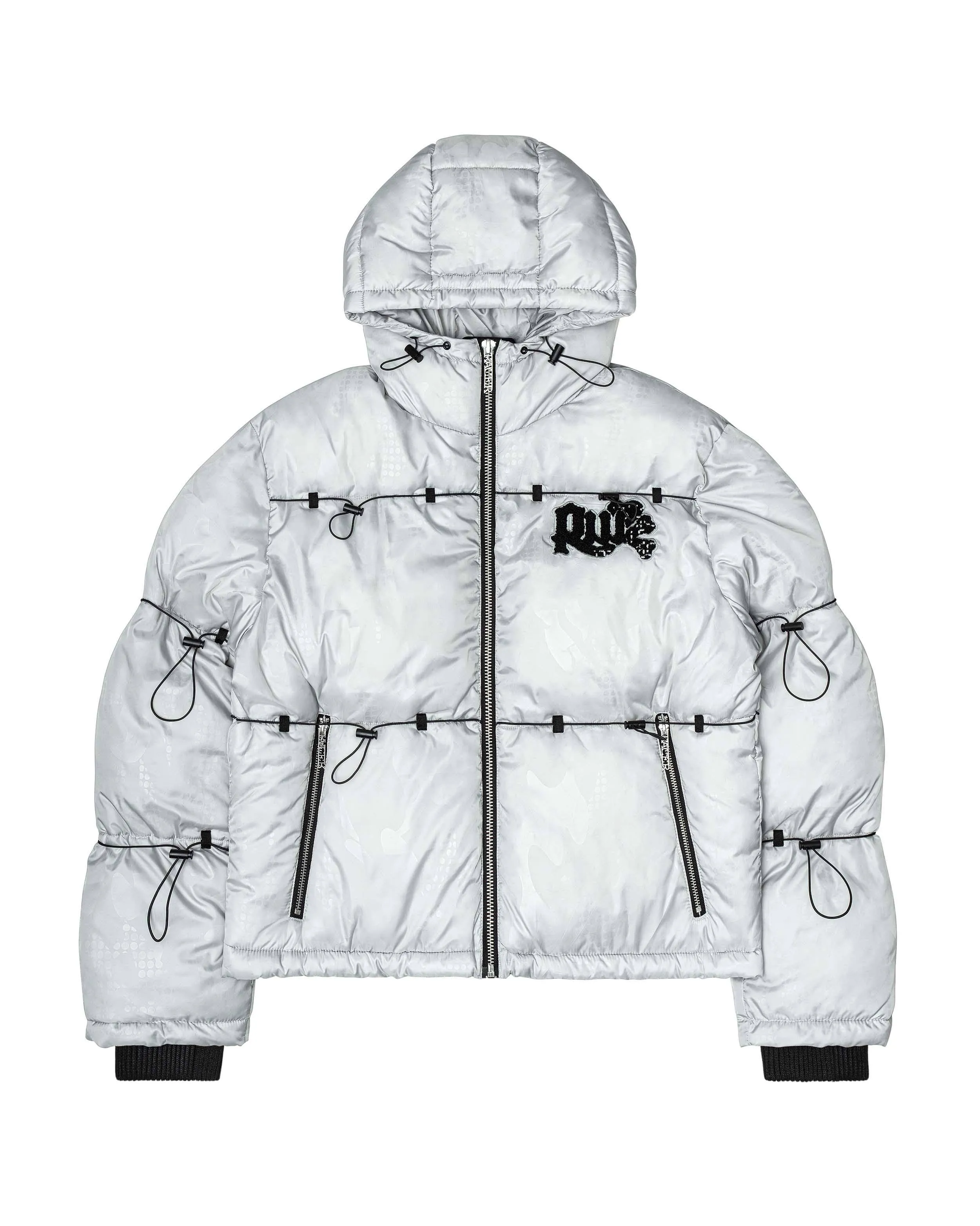 White Camo Puffer Jacket 2.0