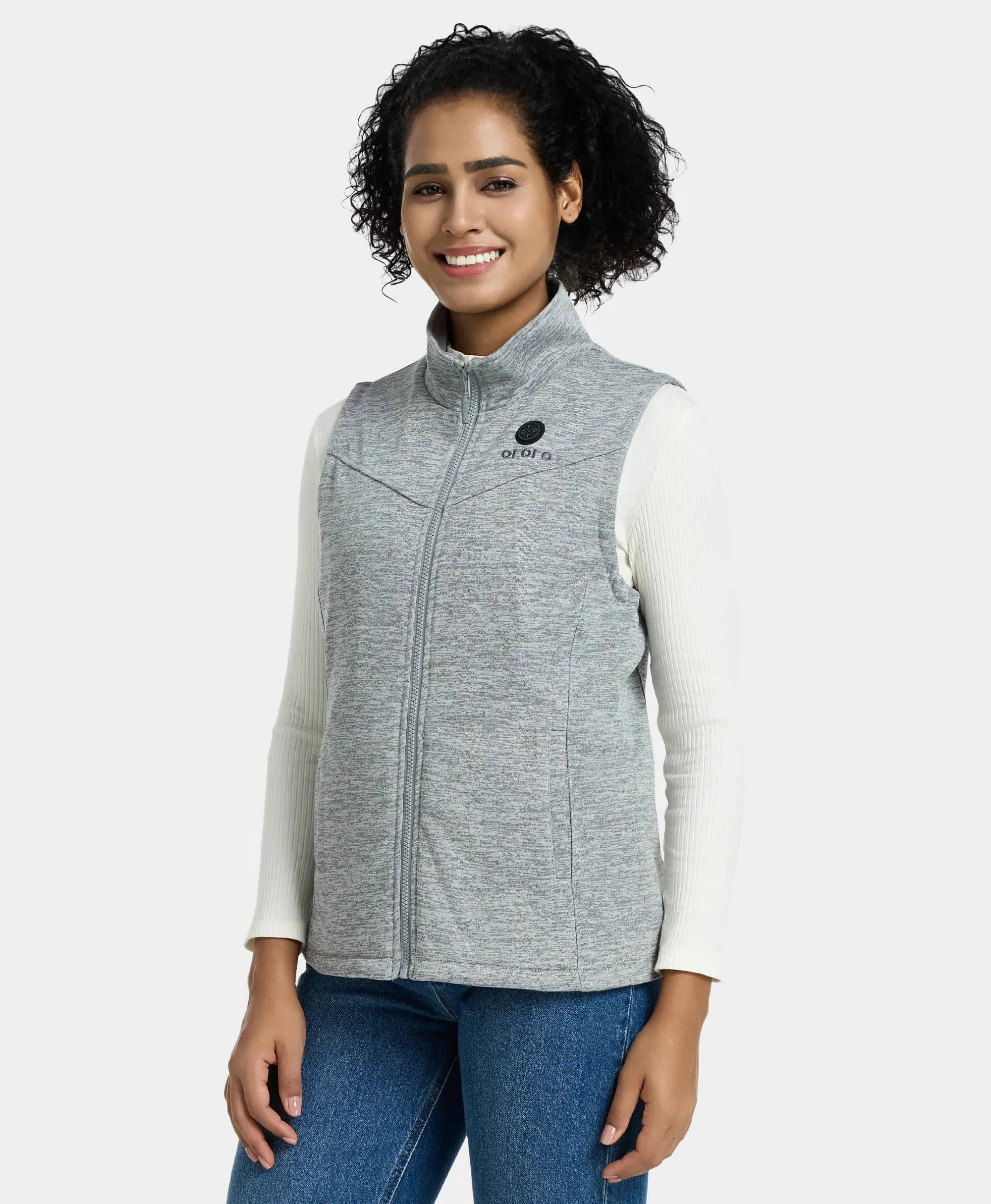 Women's Heated Fleece Vest (Apparel Only)